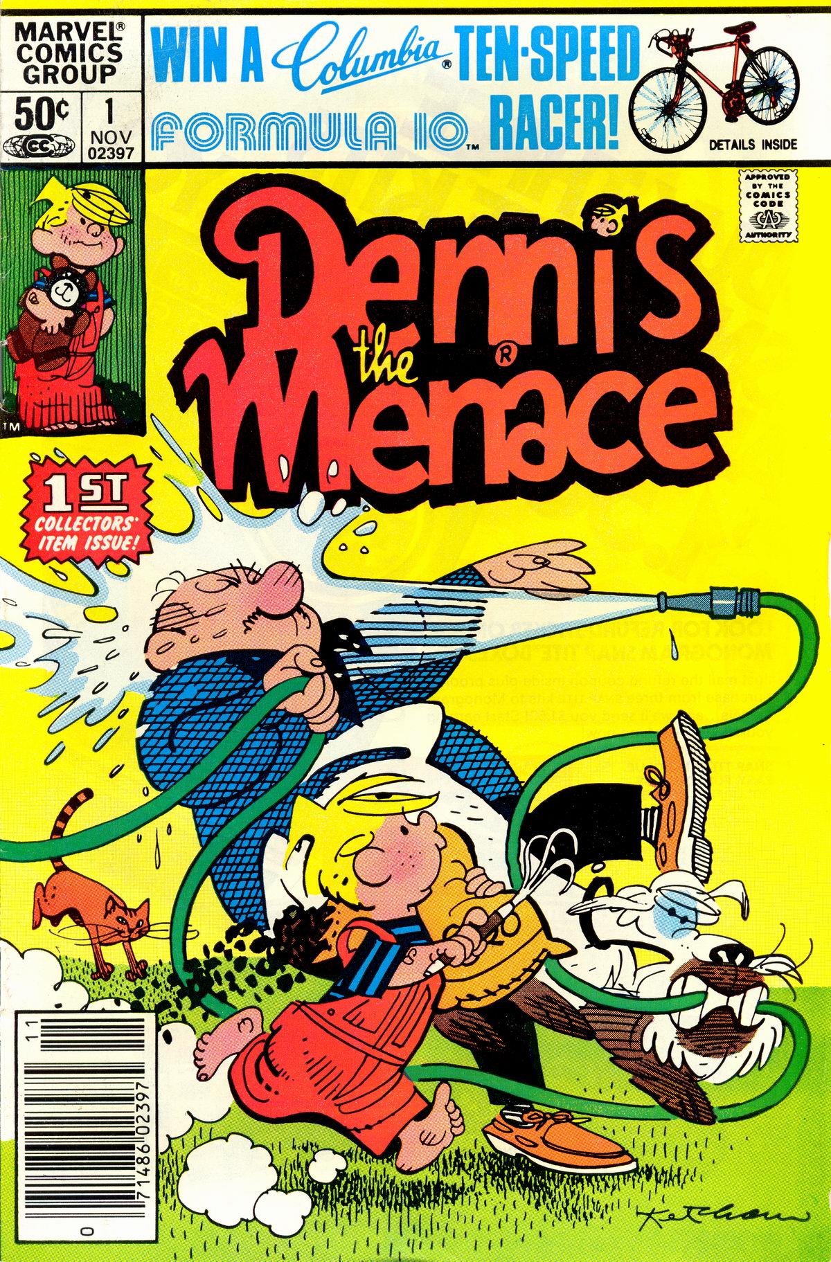 Read online Dennis the Menace comic -  Issue #1 - 1