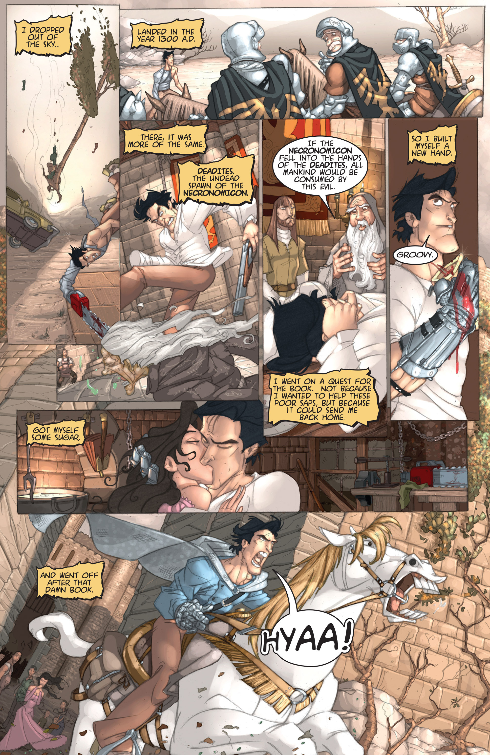 Read online Army of Darkness: Ashes 2 Ashes comic -  Issue #1 - 12