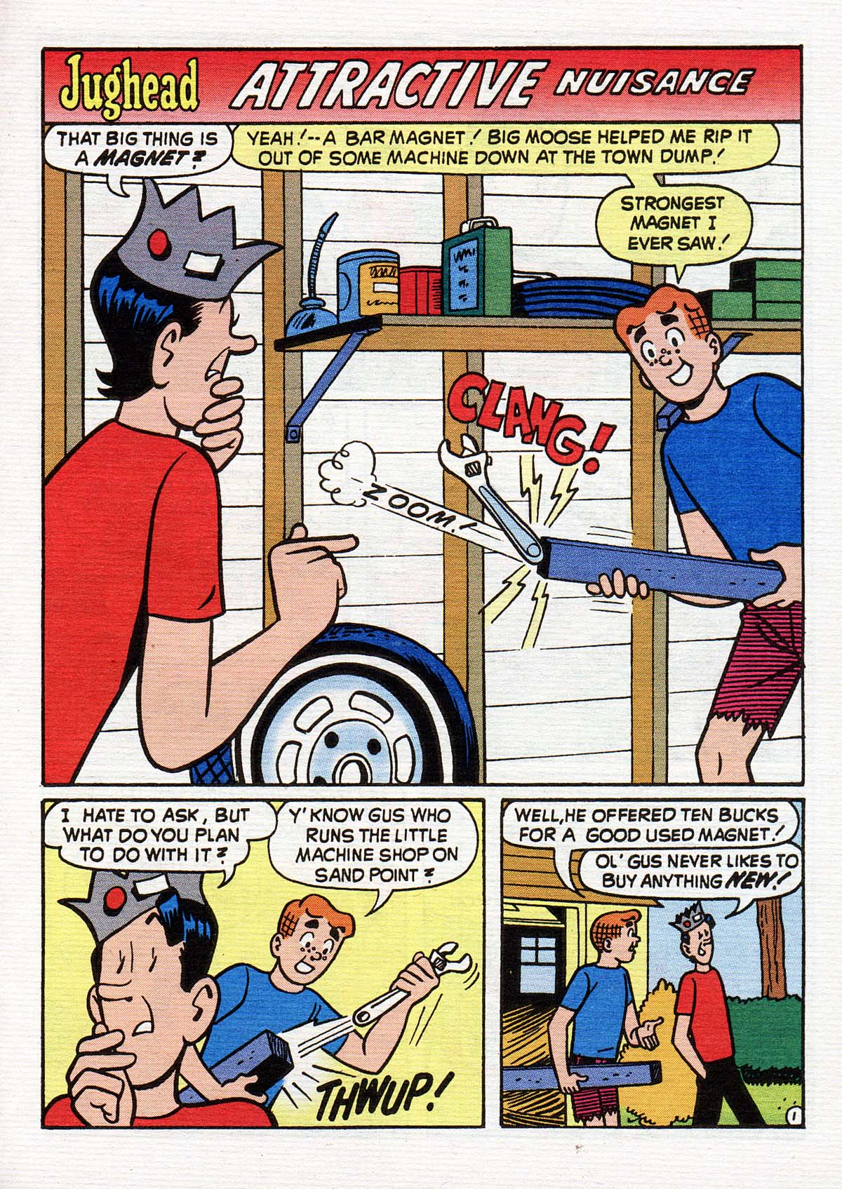 Read online Jughead's Double Digest Magazine comic -  Issue #105 - 110