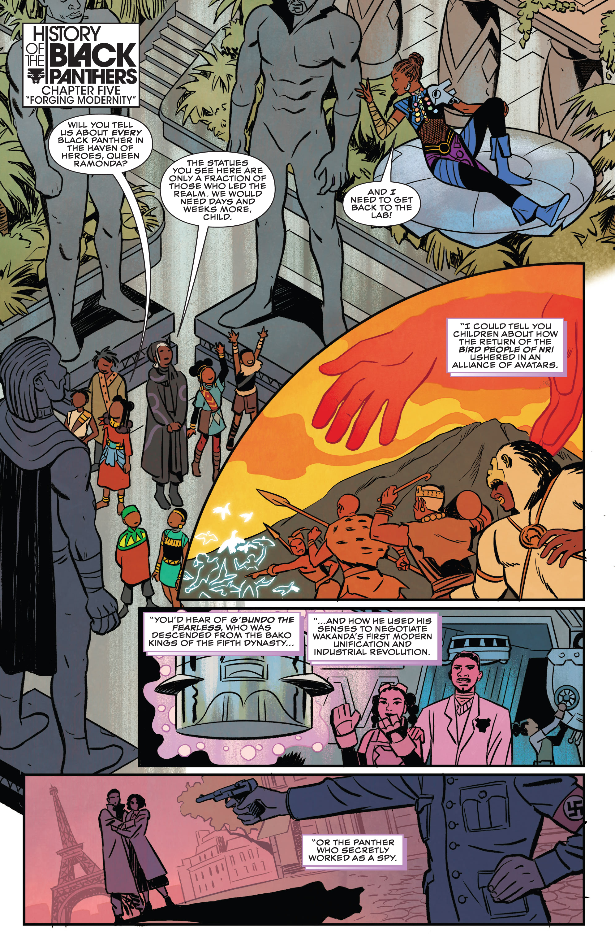 Read online Wakanda comic -  Issue #5 - 20