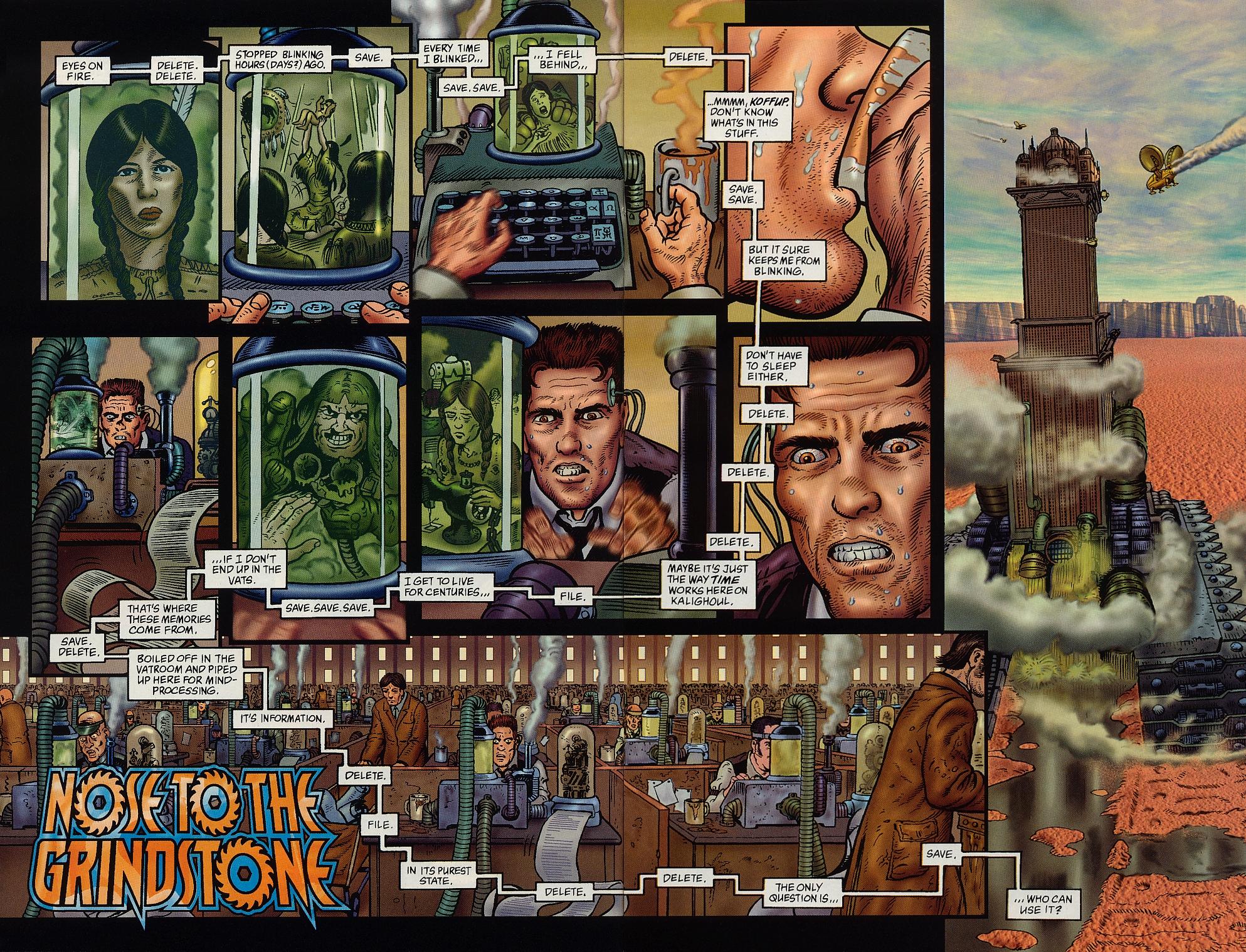 Read online Neil Gaiman's Teknophage comic -  Issue #4 - 5