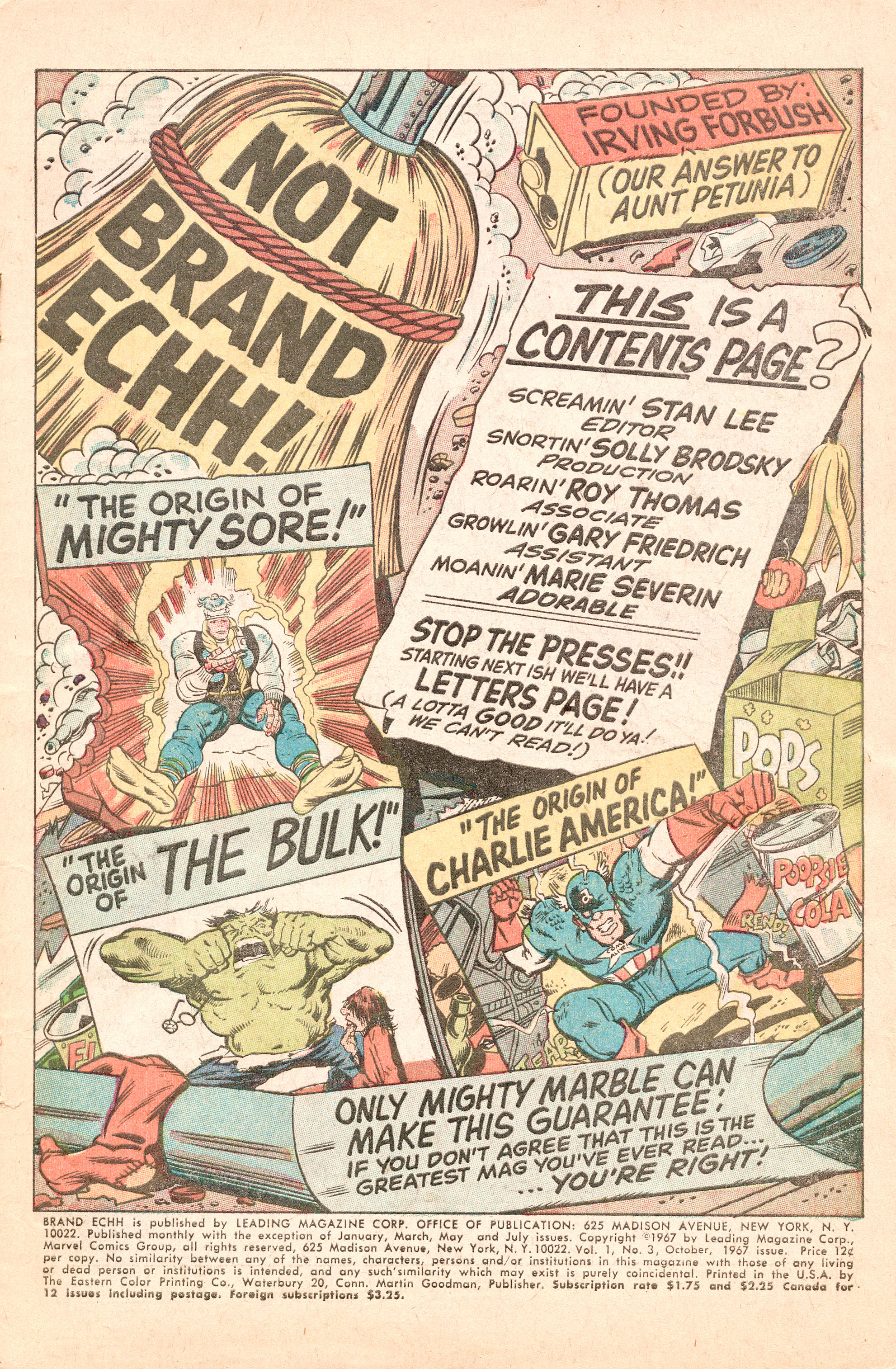 Read online Not Brand Echh comic -  Issue #3 - 3