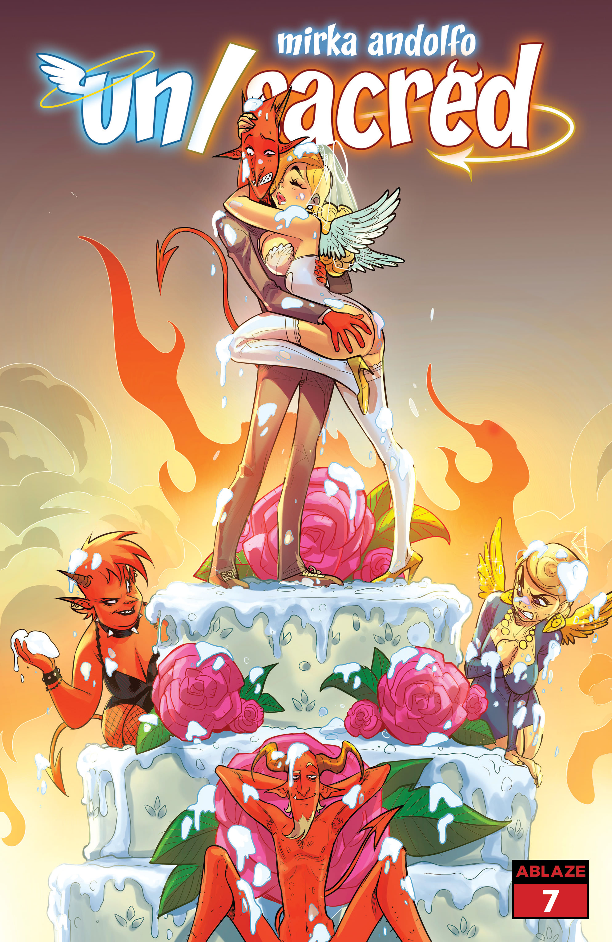Read online Mirka Andolfo Un/Sacred comic -  Issue #7 - 1