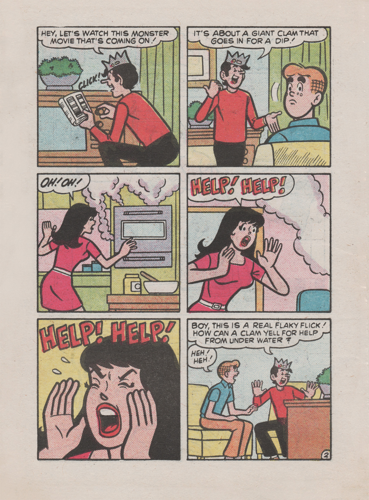Read online Archie's Story & Game Digest Magazine comic -  Issue #2 - 54