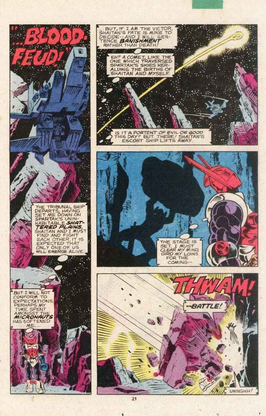Read online Micronauts (1979) comic -  Issue #12 - 13