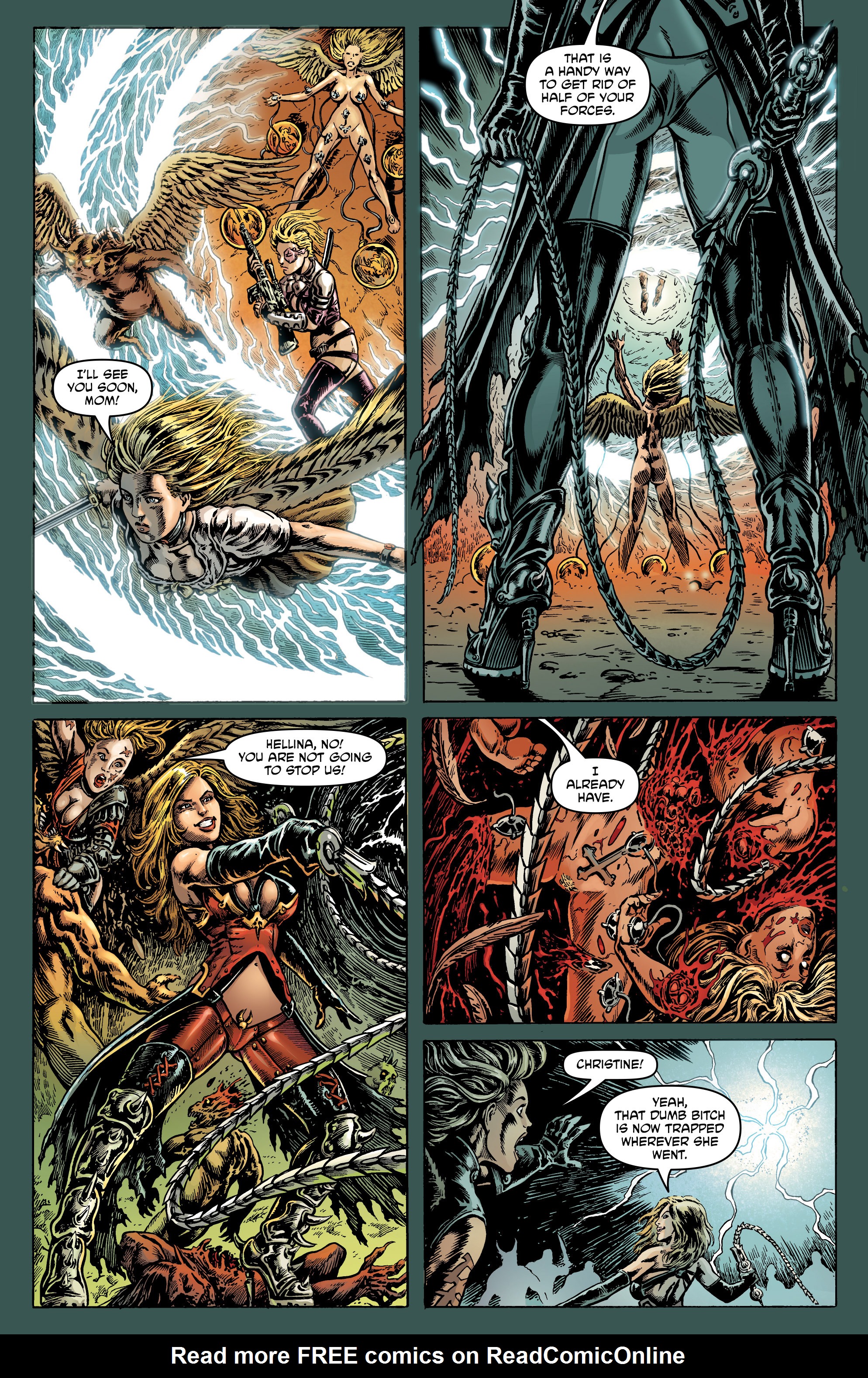Read online UnHoly comic -  Issue #4 - 12