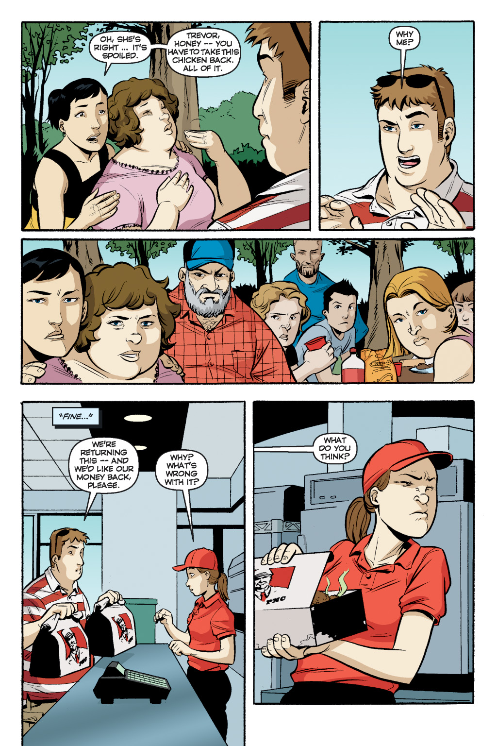 Read online Supersized: Strange Tales from a Fast-Food Culture comic -  Issue # TPB - 44