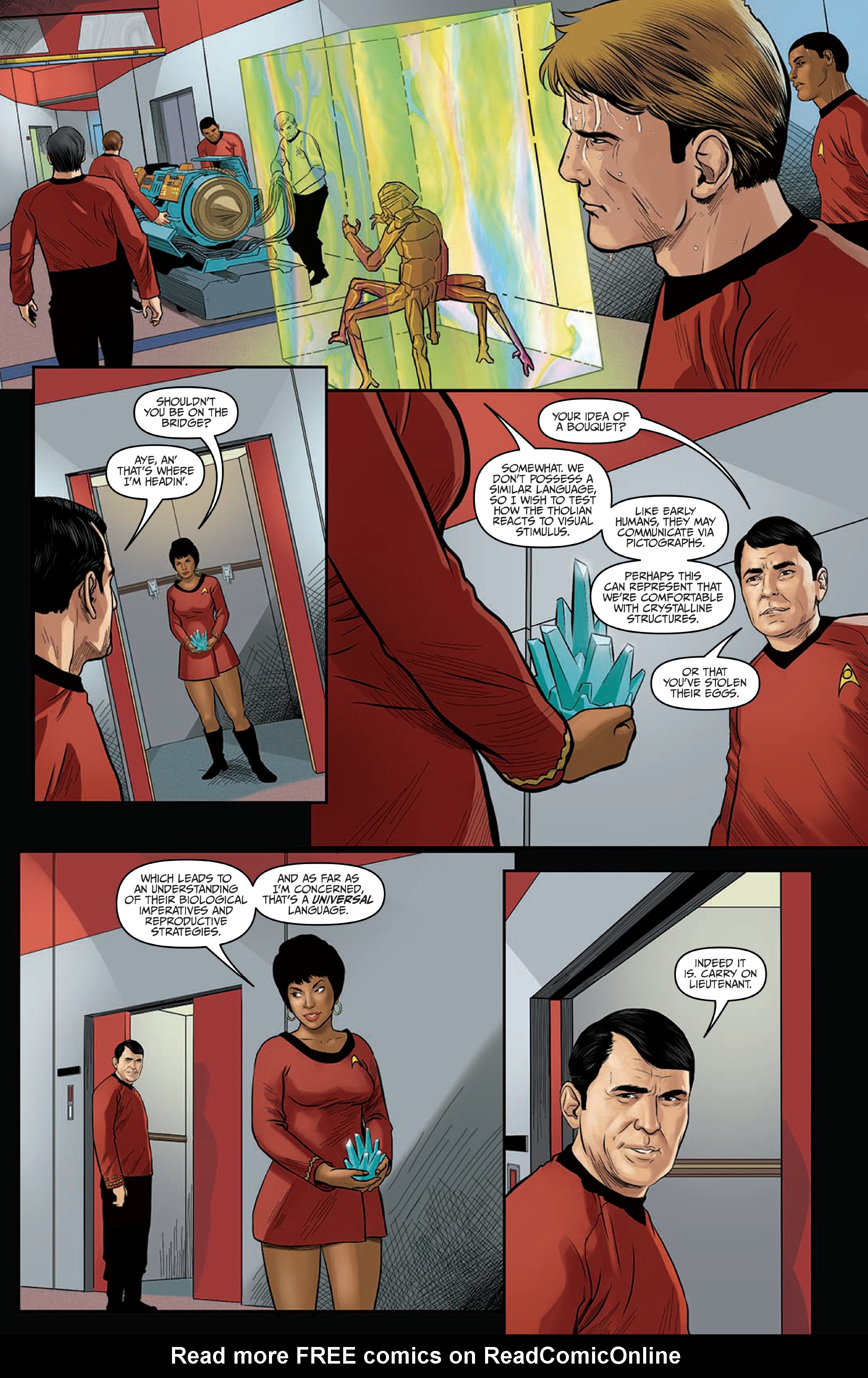 Read online Star Trek: Year Five comic -  Issue #3 - 11