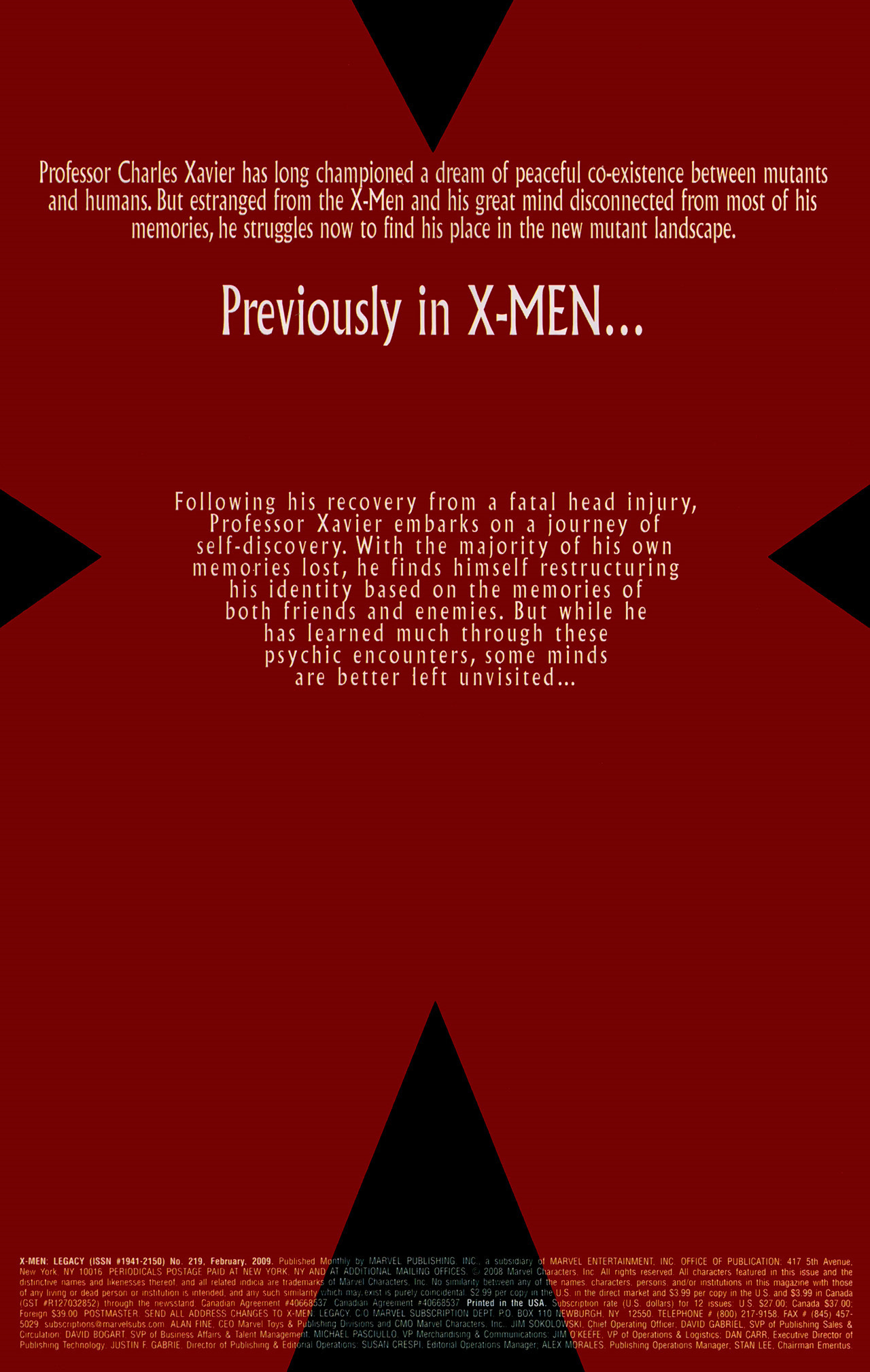X-Men Legacy (2008) Issue #219 #13 - English 2