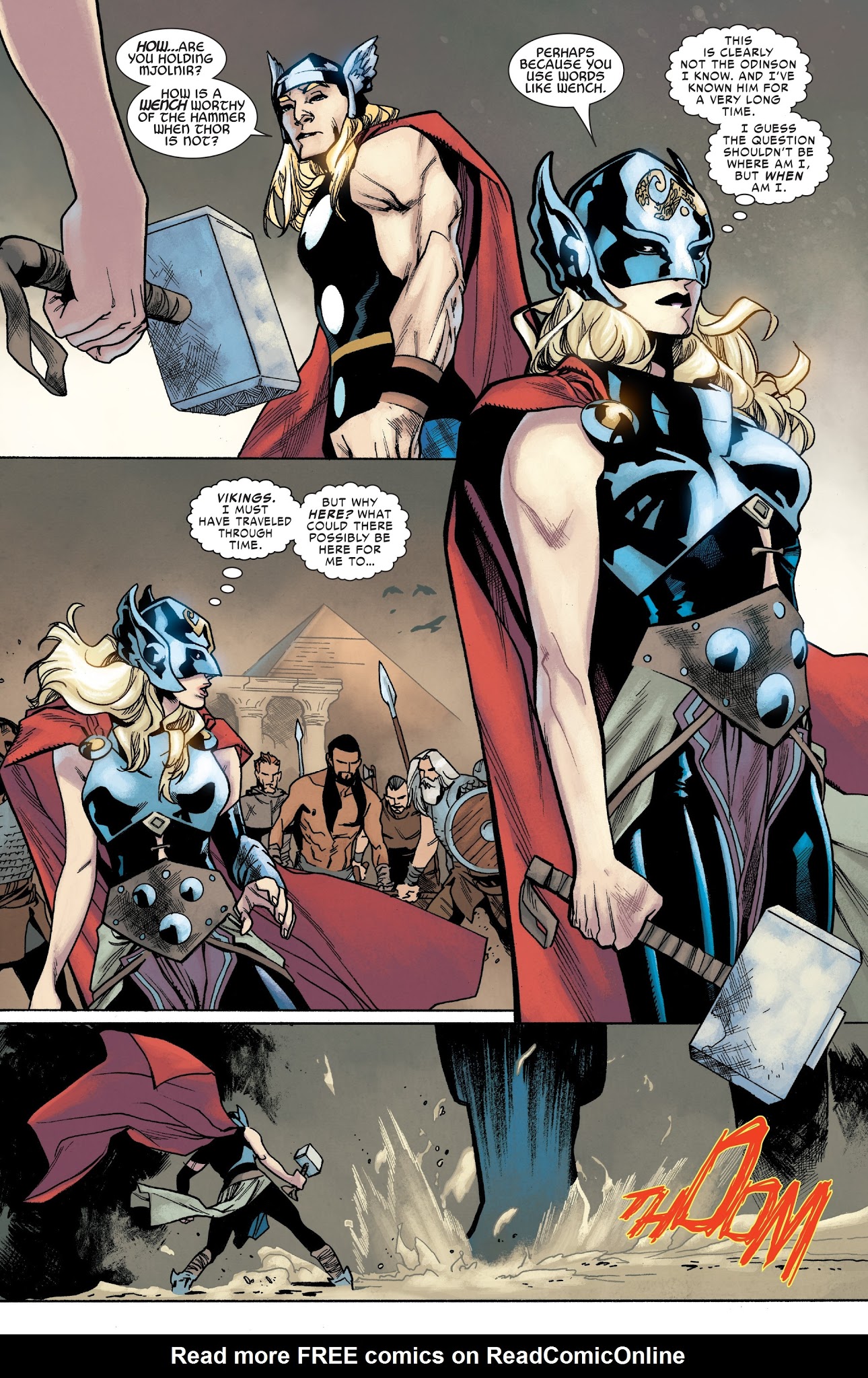 Read online Generations: The Unworthy Thor & The Mighty Thor comic -  Issue # Full - 14