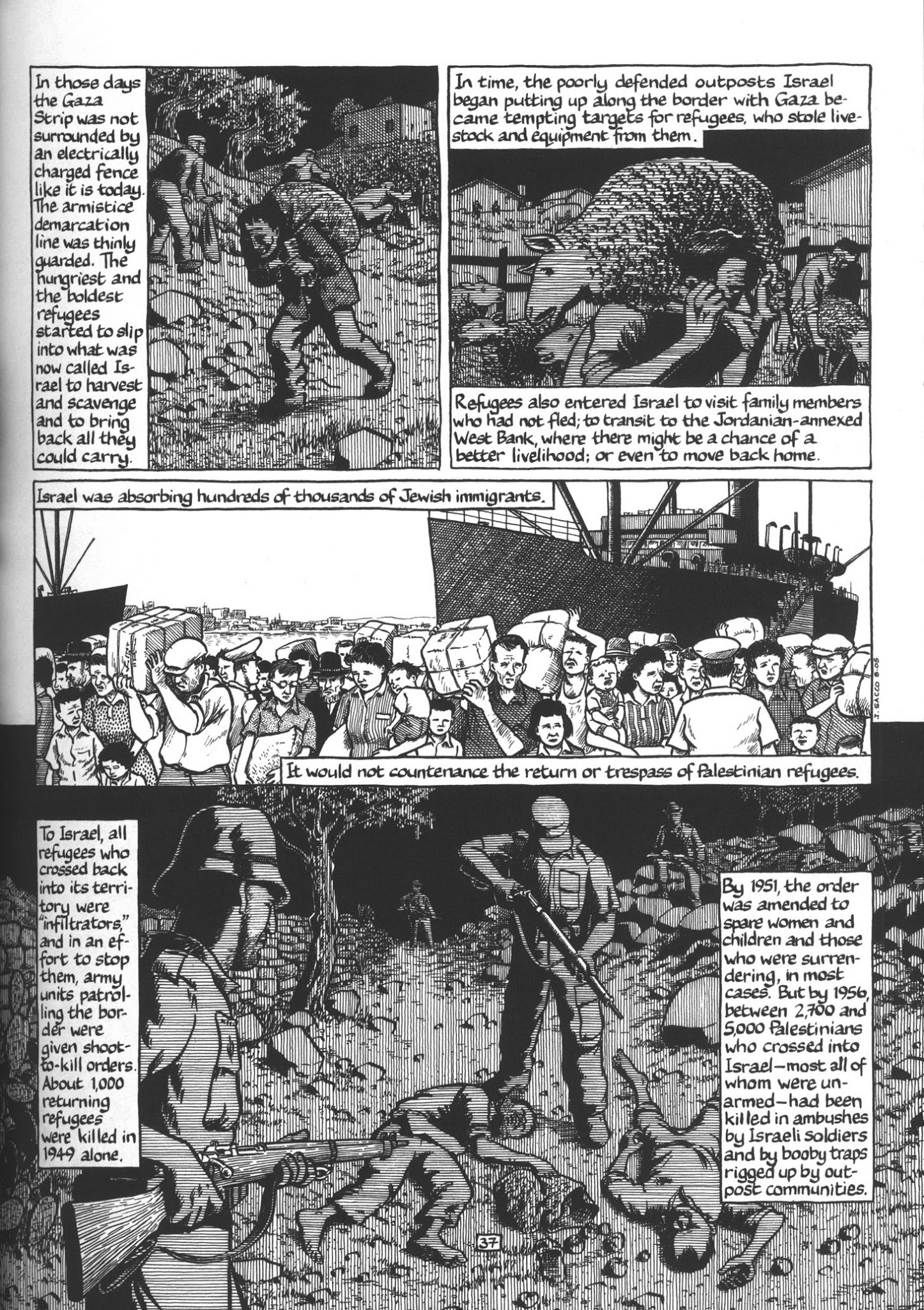 Read online Footnotes in Gaza comic -  Issue # TPB - 57