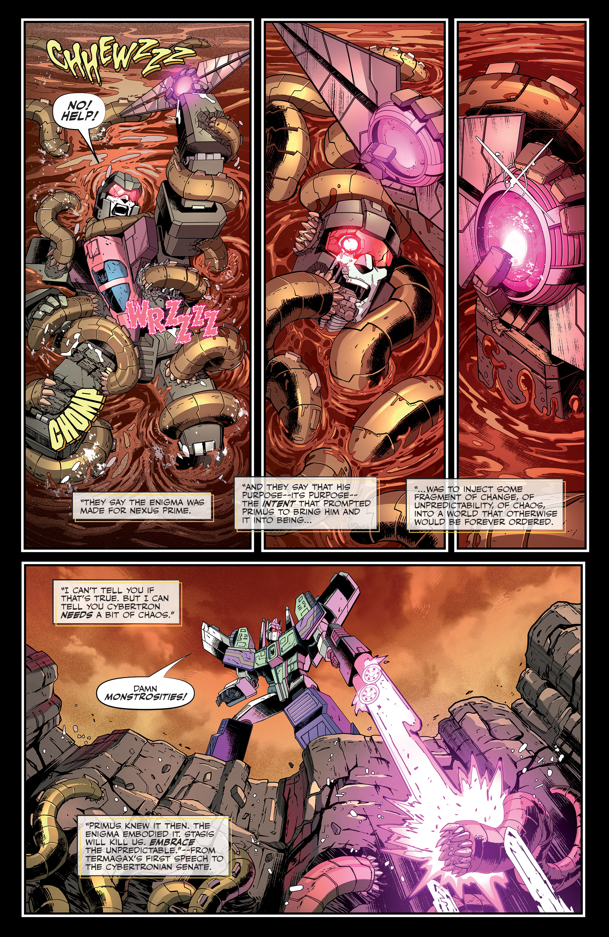 Read online Transformers (2019) comic -  Issue #36 - 21