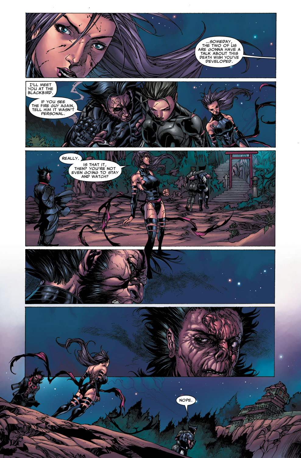 Read online Psylocke comic -  Issue #4 - 19