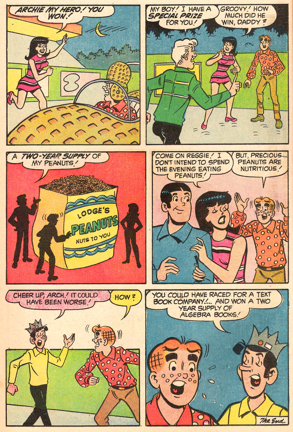 Read online Archie's TV Laugh-Out comic -  Issue #6 - 16