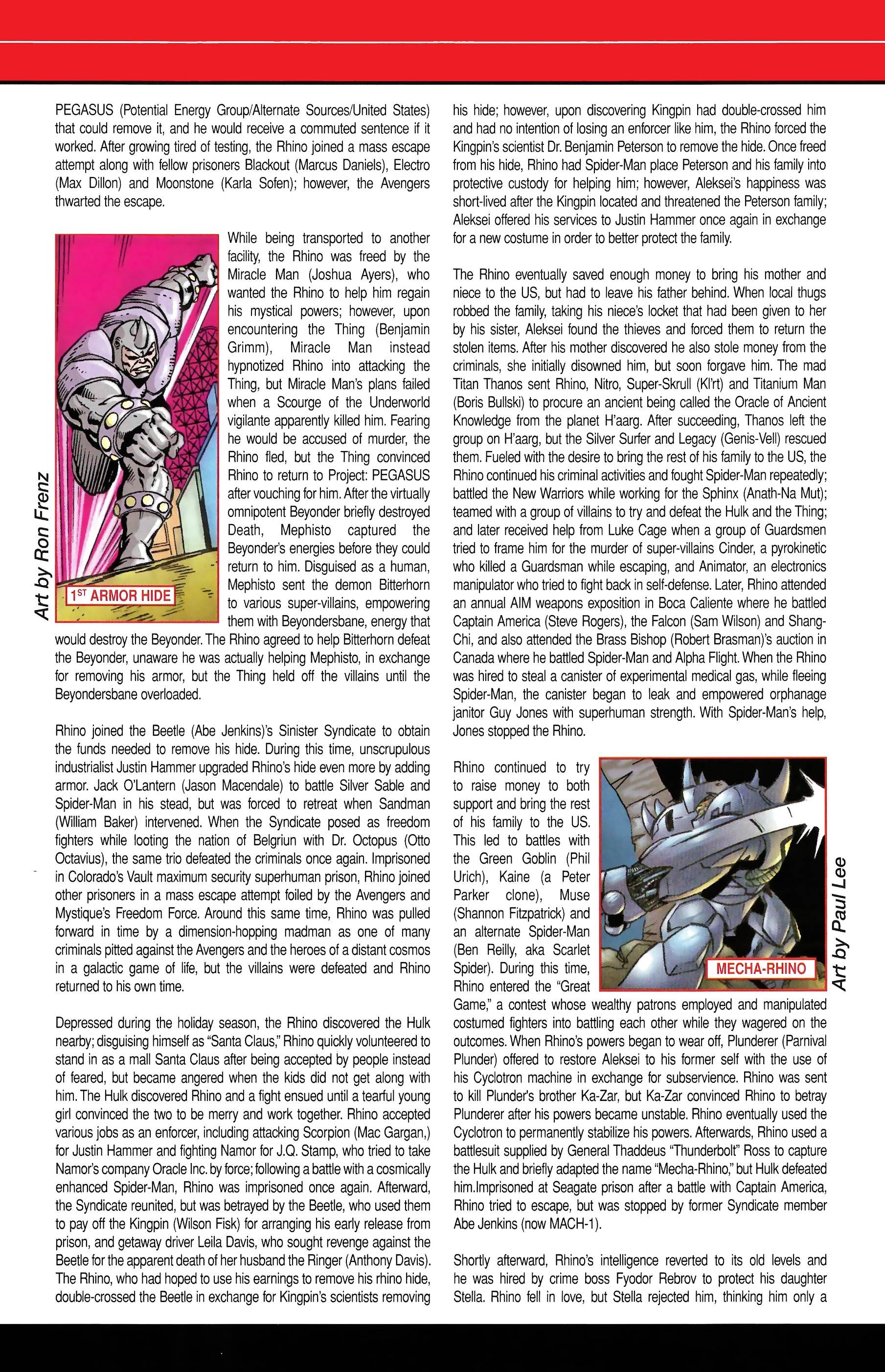 Read online Official Handbook of the Marvel Universe A to Z comic -  Issue # TPB 9 (Part 2) - 62