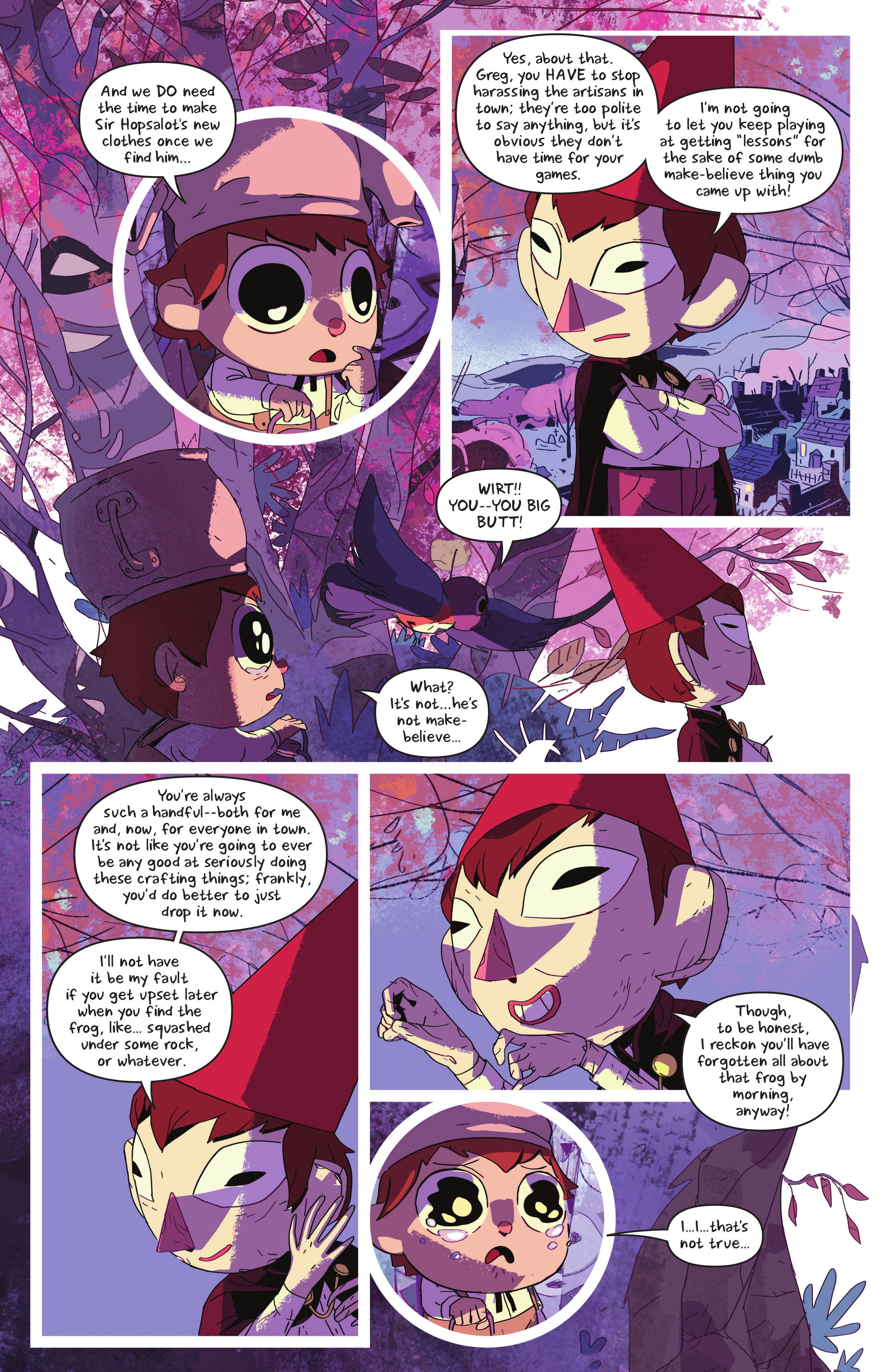 Read online Over the Garden Wall: Hollow Town comic -  Issue # TPB - 79