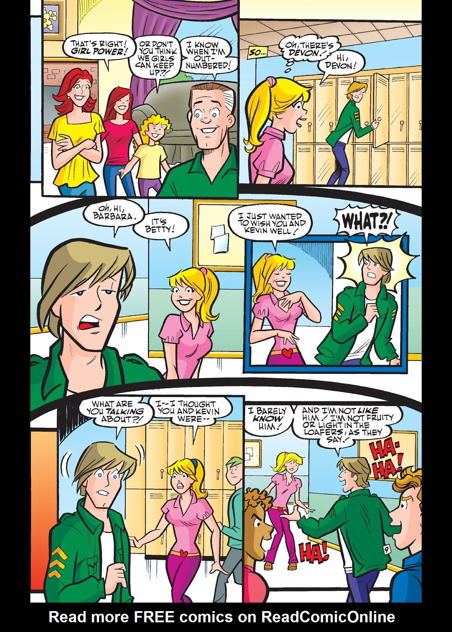 Read online Kevin Keller comic -  Issue #7 - 10