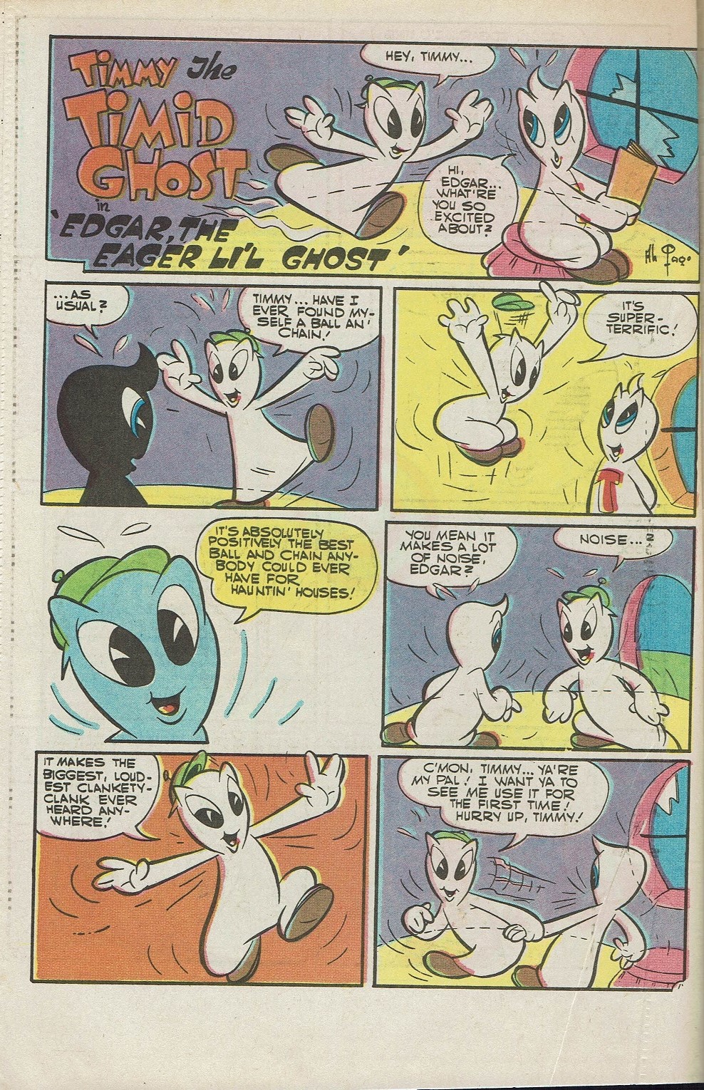 Read online Timmy the Timid Ghost comic -  Issue #26 - 32