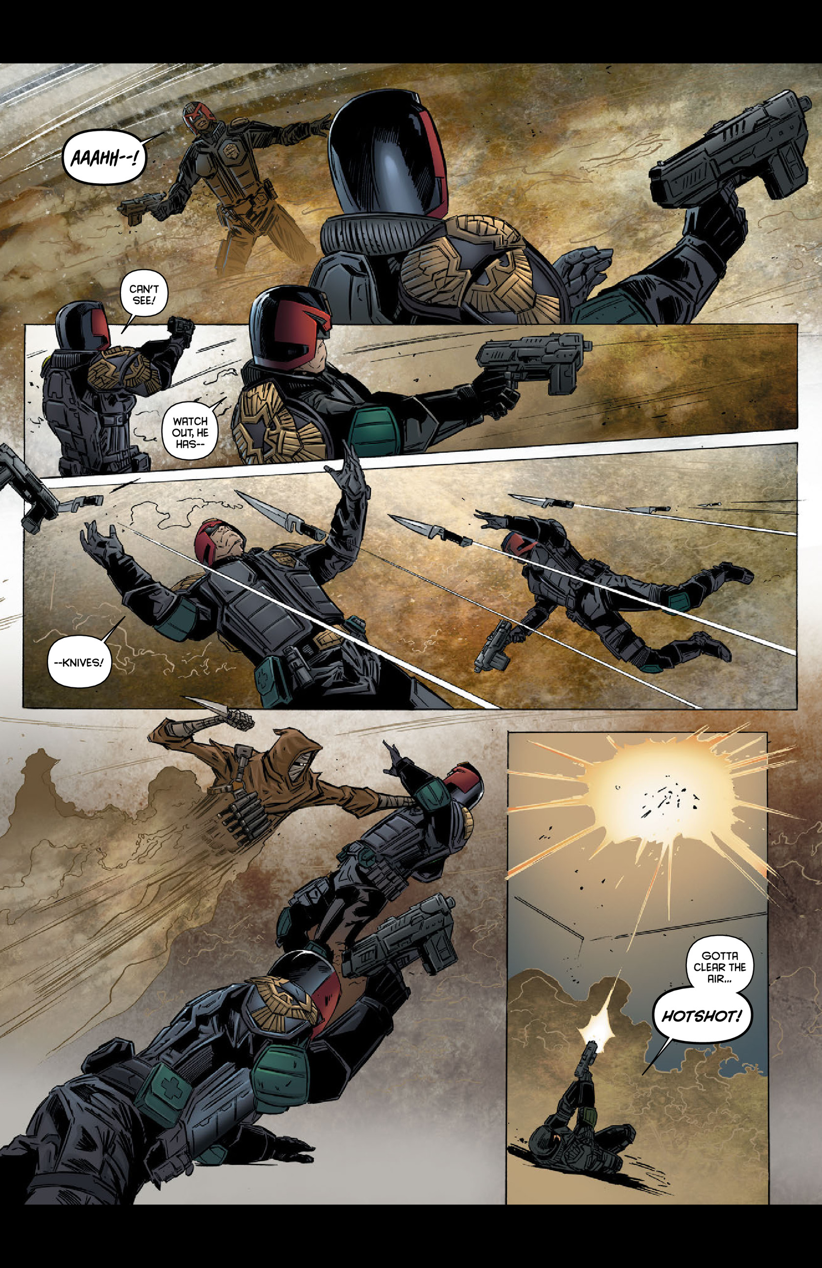 Read online Dredd: Dust comic -  Issue #1 - 20