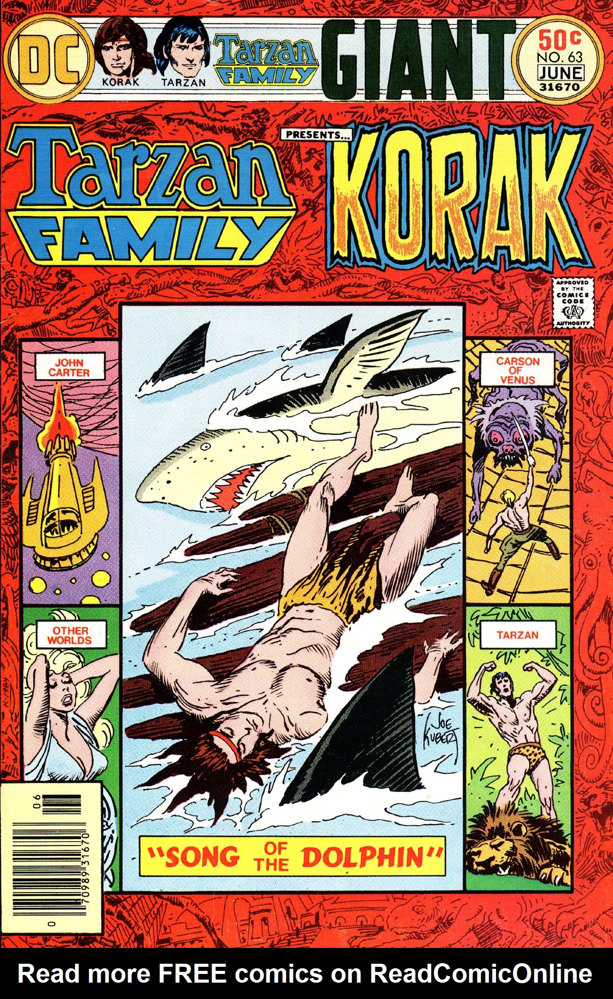 Read online Tarzan Family comic -  Issue #63 - 1