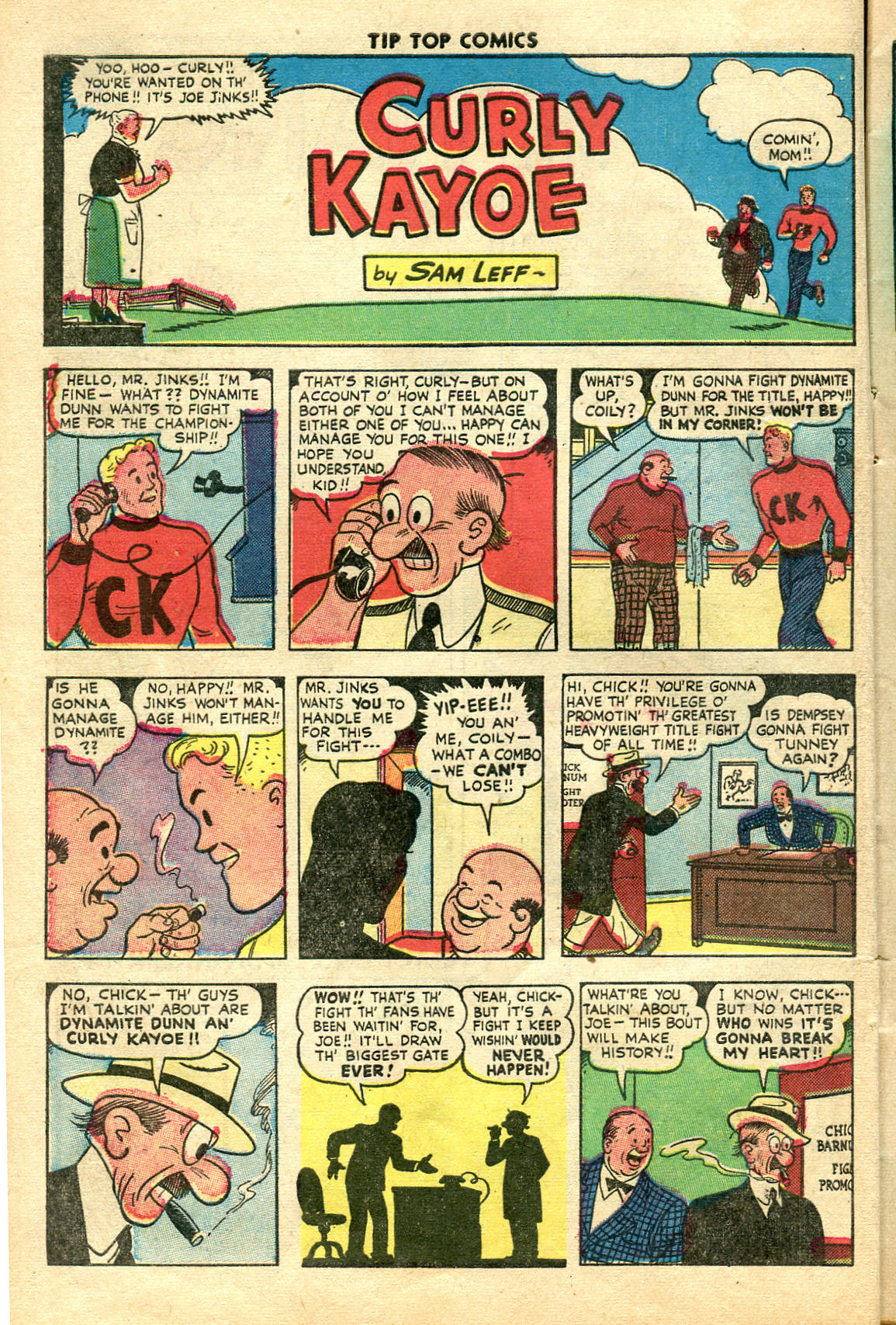 Read online Tip Top Comics comic -  Issue #129 - 12