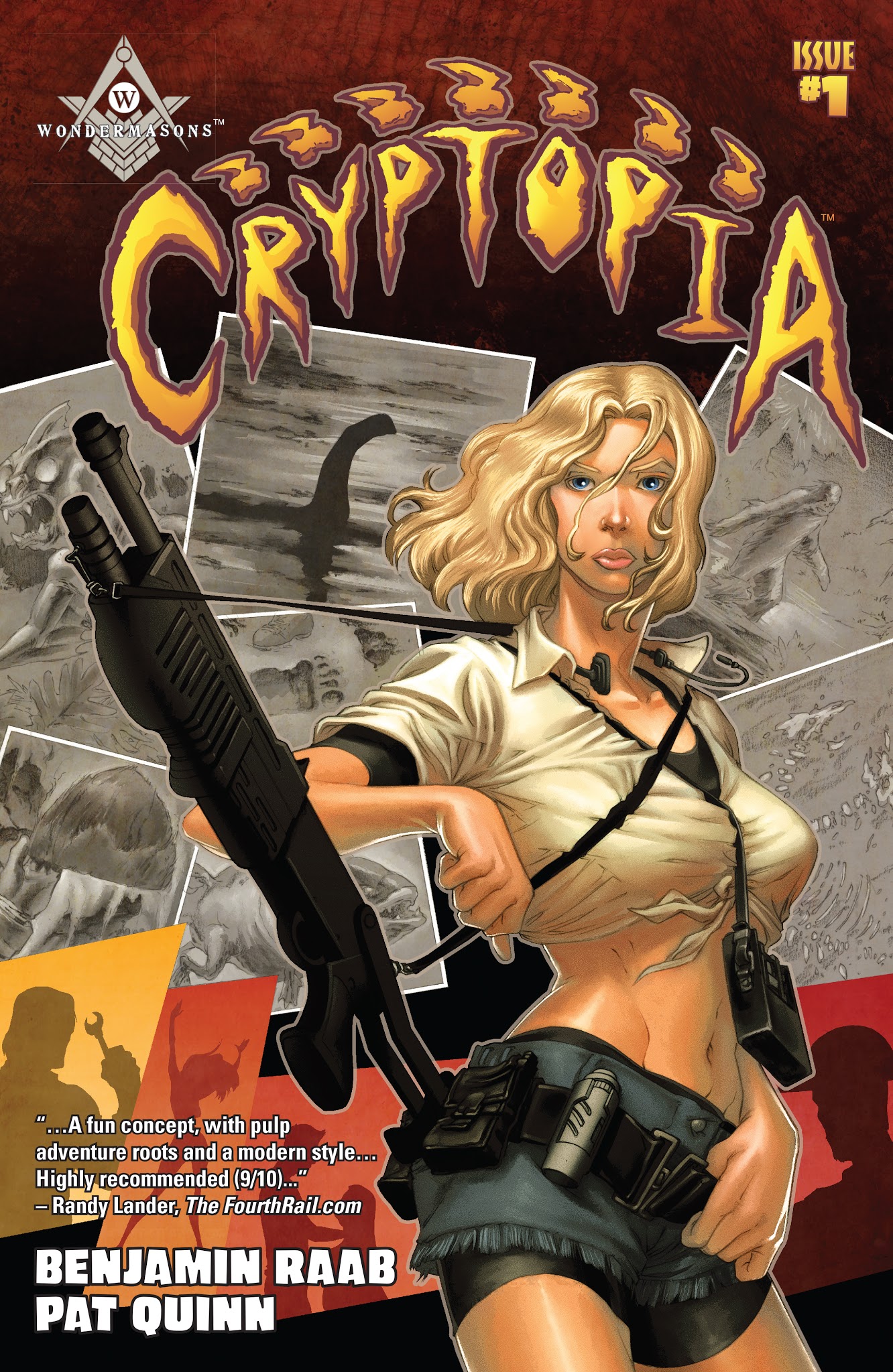 Read online Cryptopia comic -  Issue #1 - 1