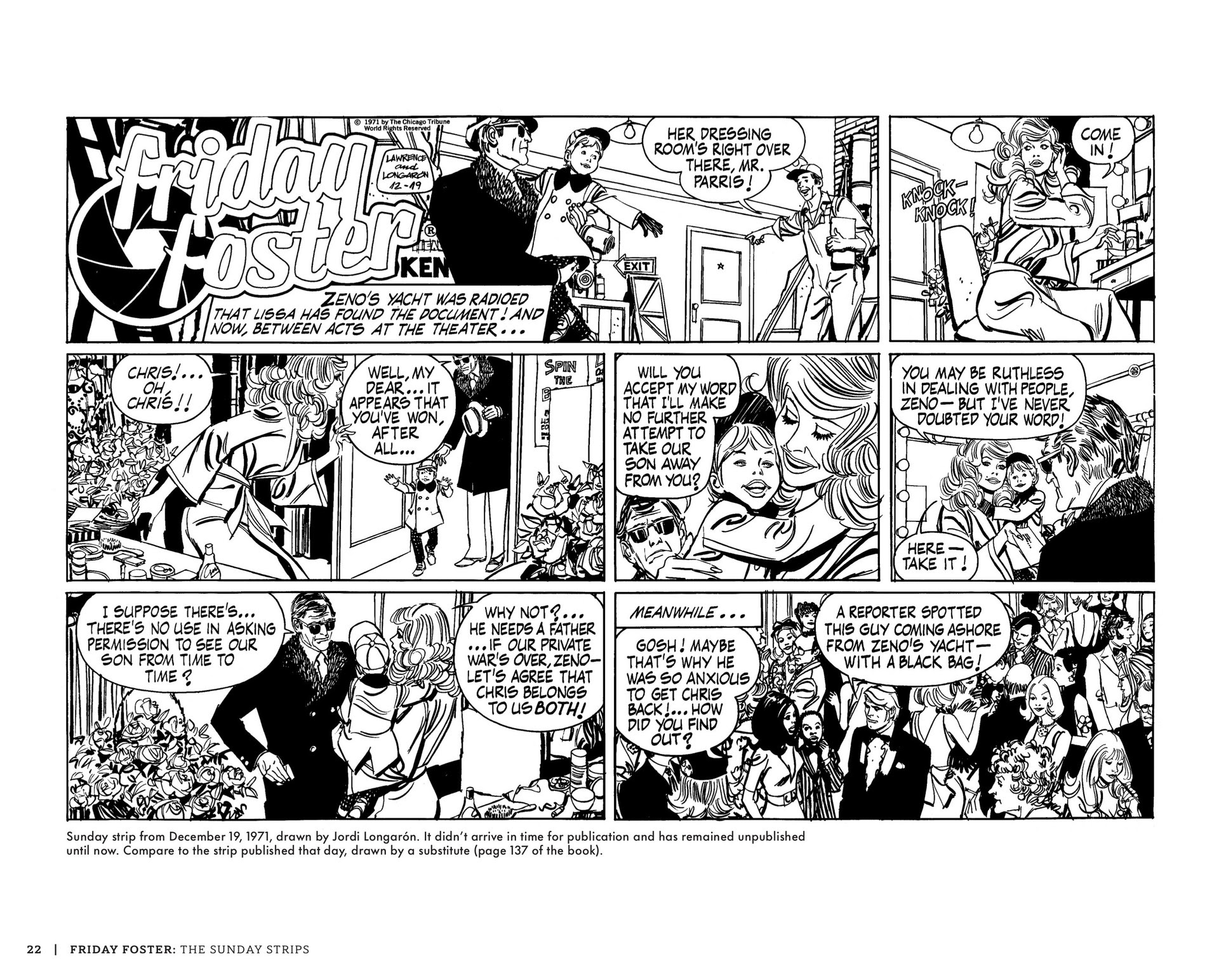 Read online Friday Foster: The Sunday Strips comic -  Issue # TPB (Part 1) - 23