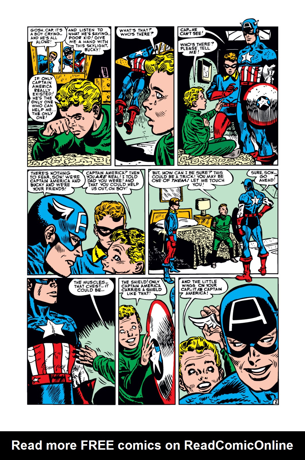 Read online Captain America Comics comic -  Issue #77 - 3