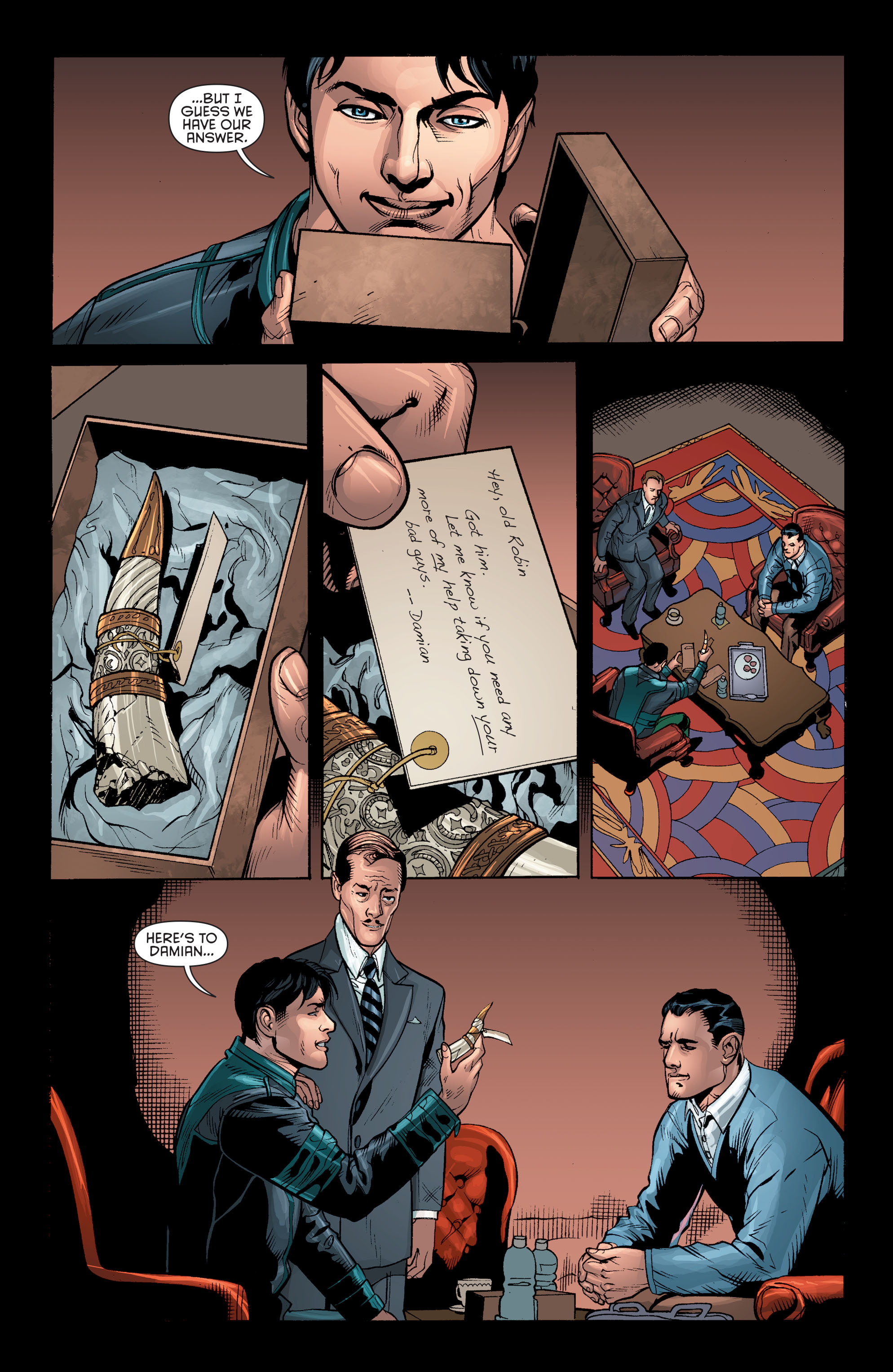 Read online Batman and Robin (2011) comic -  Issue # Annual 2 - 37