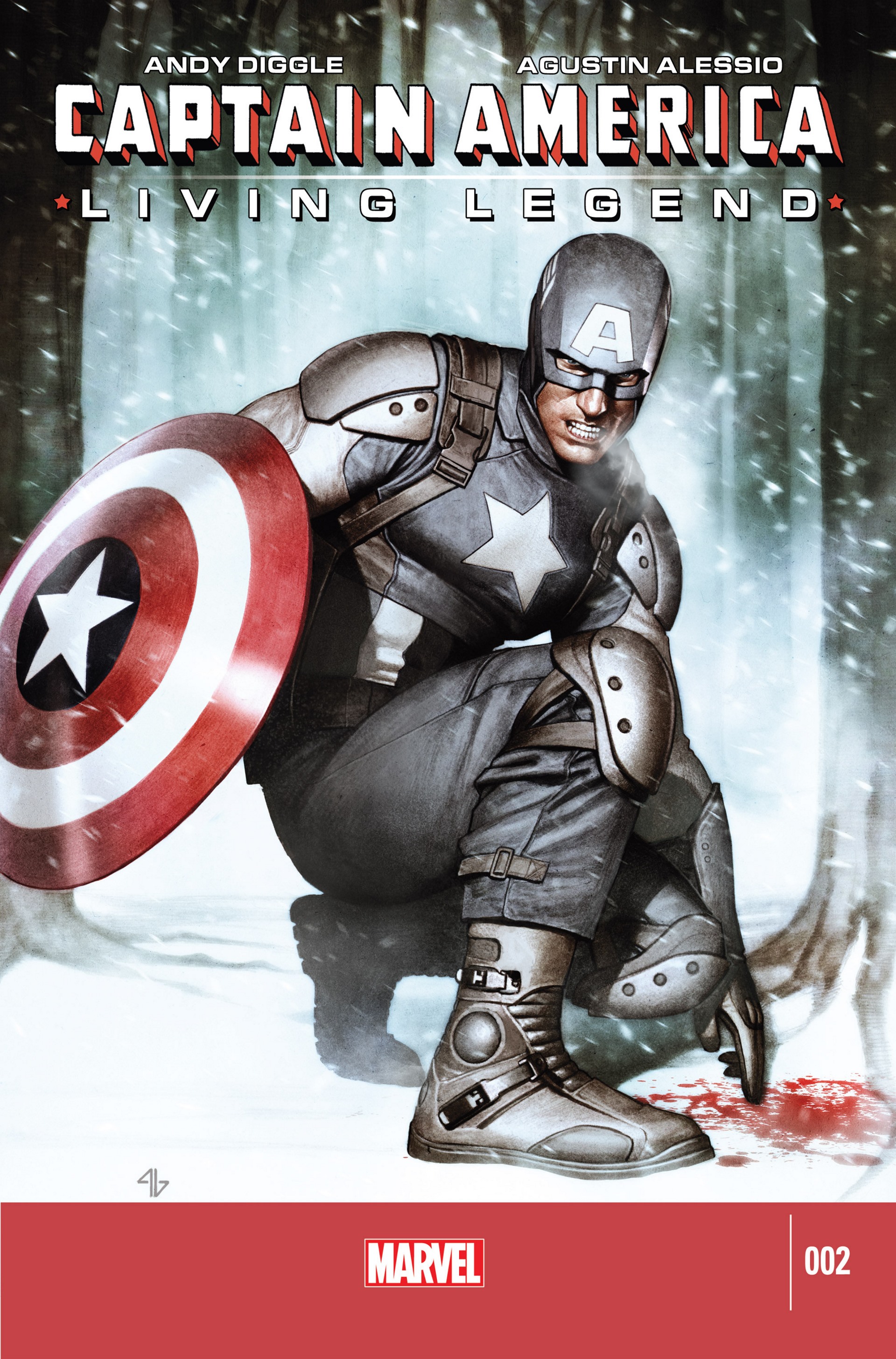Read online Captain America: Living Legend comic -  Issue #2 - 1