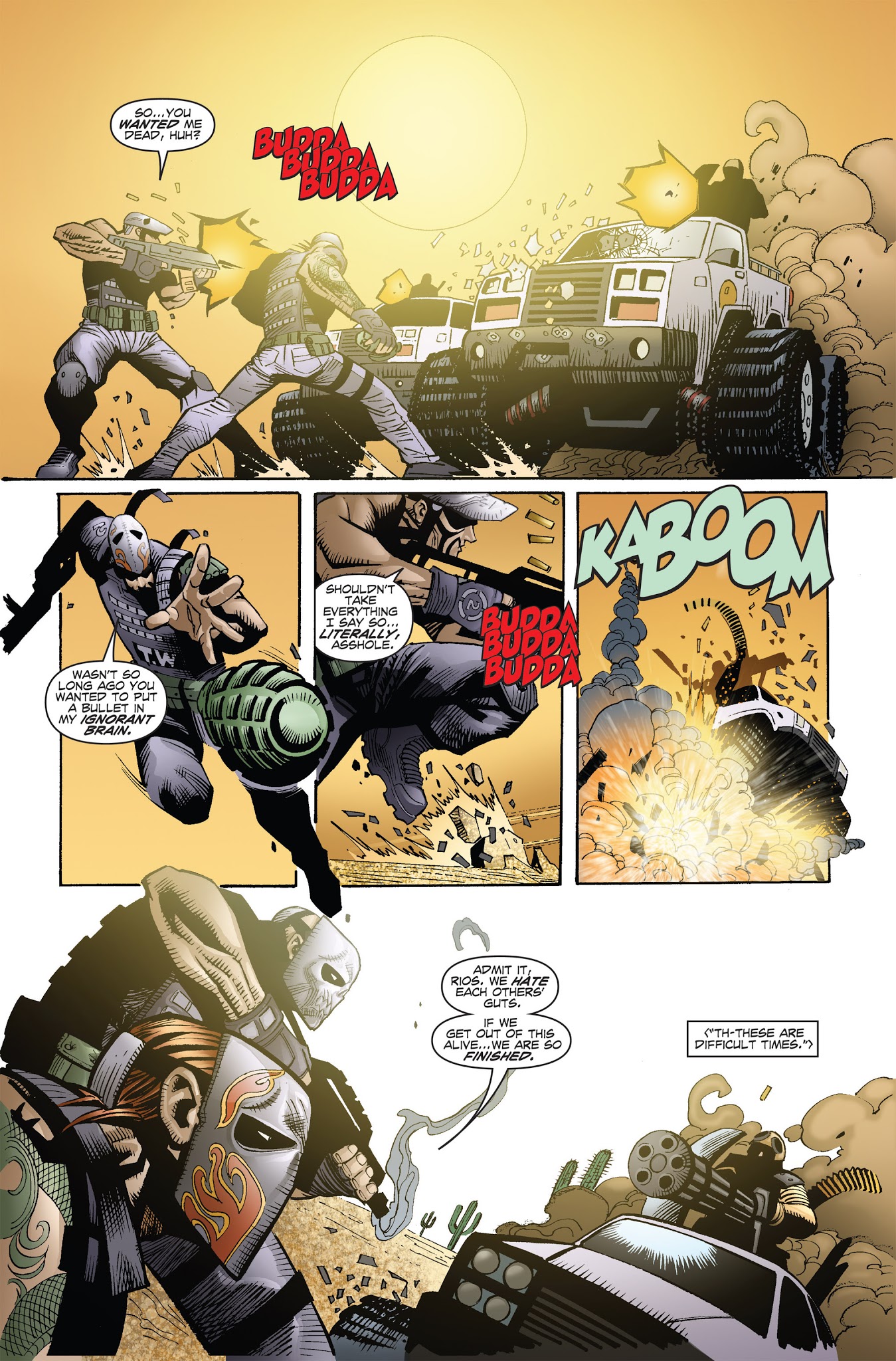 Read online Army of Two comic -  Issue #5 - 21