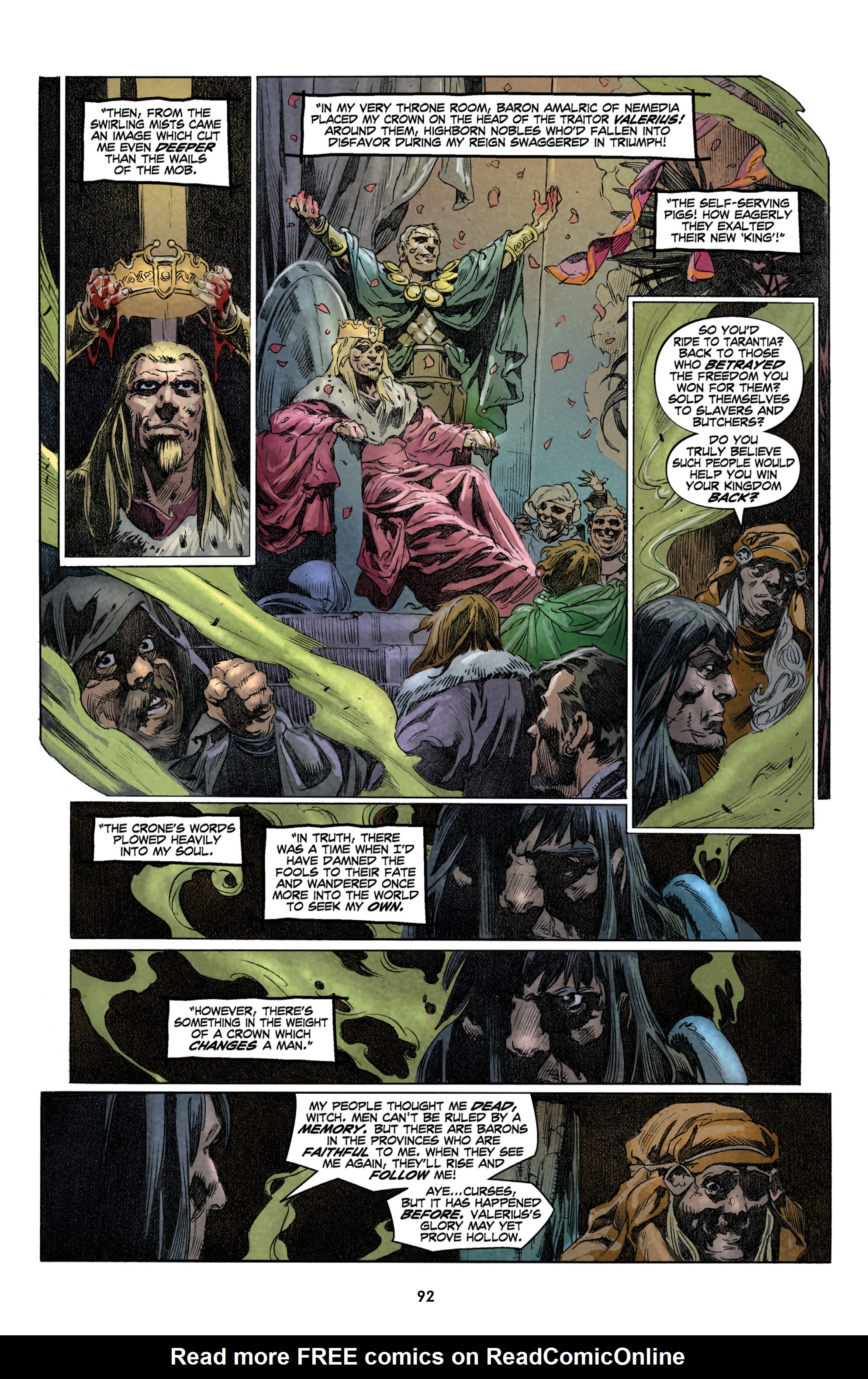 Read online King Conan: The Hour of the Dragon comic -  Issue # _TPB - 92