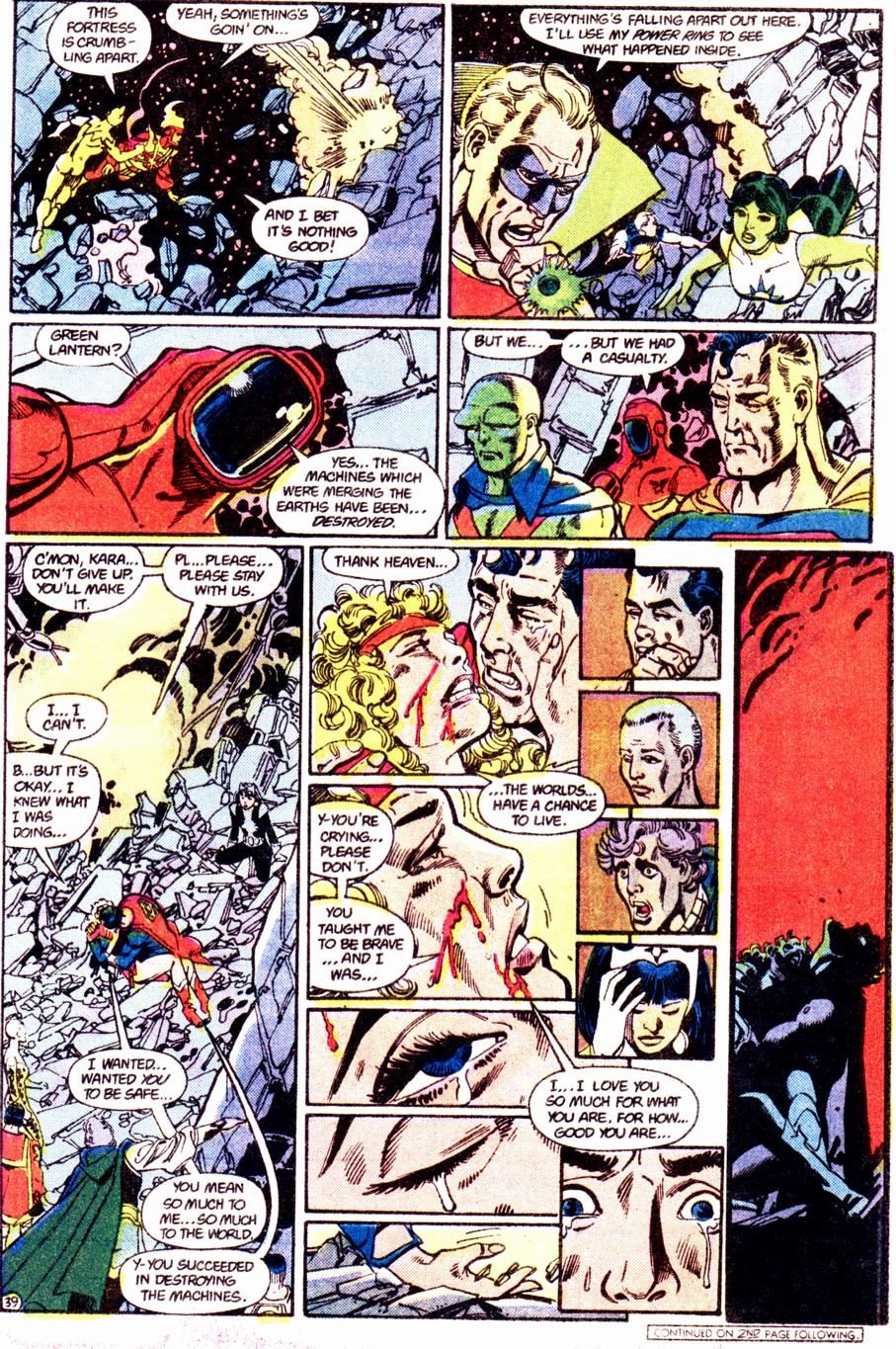 Read online Crisis on Infinite Earths (1985) comic -  Issue #7 - 39