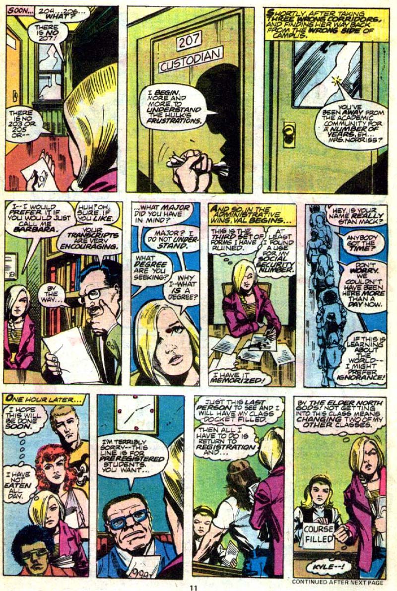 The Defenders (1972) Issue #51 #52 - English 9