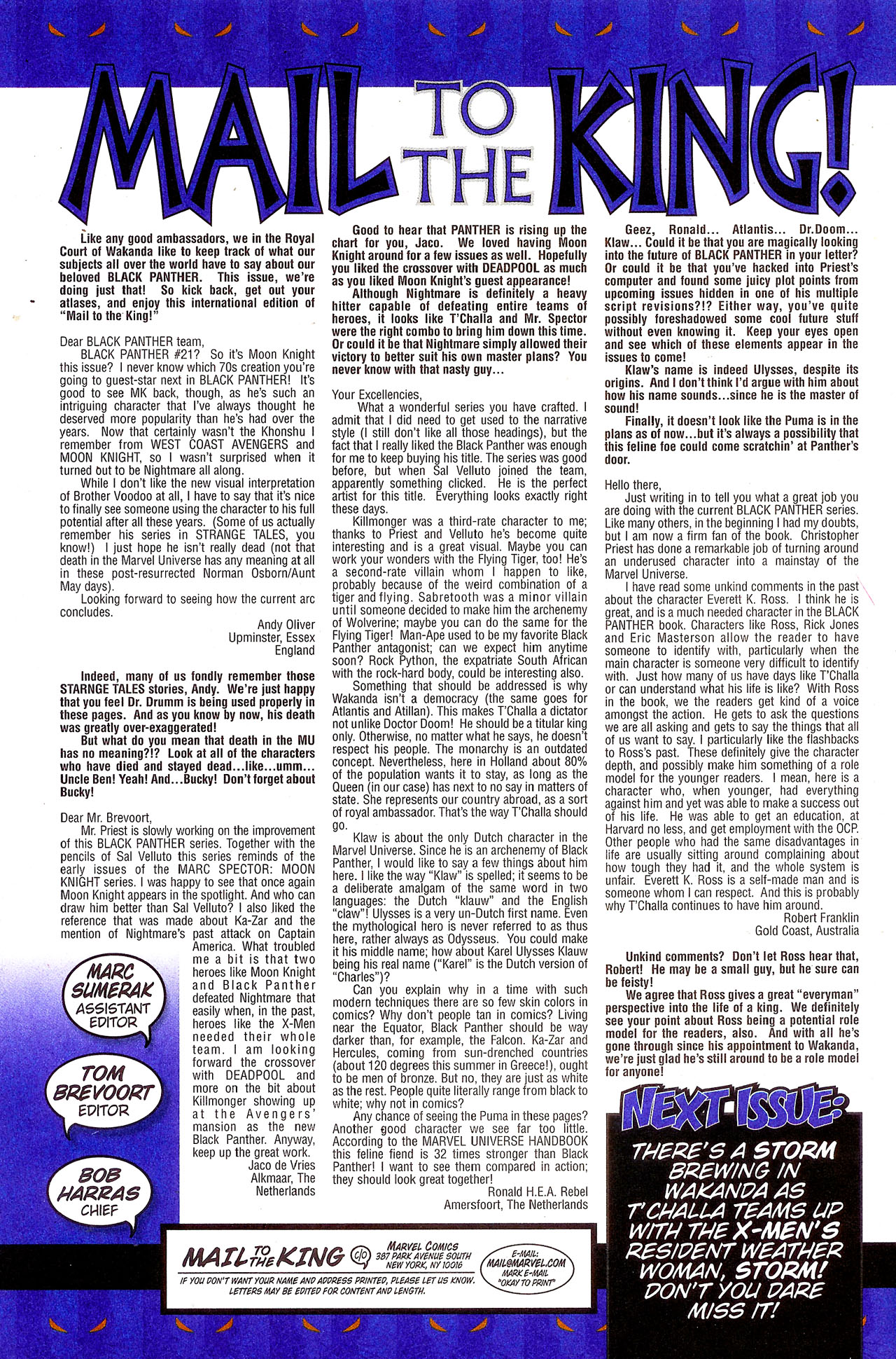 Read online Black Panther (1998) comic -  Issue #25 - 24