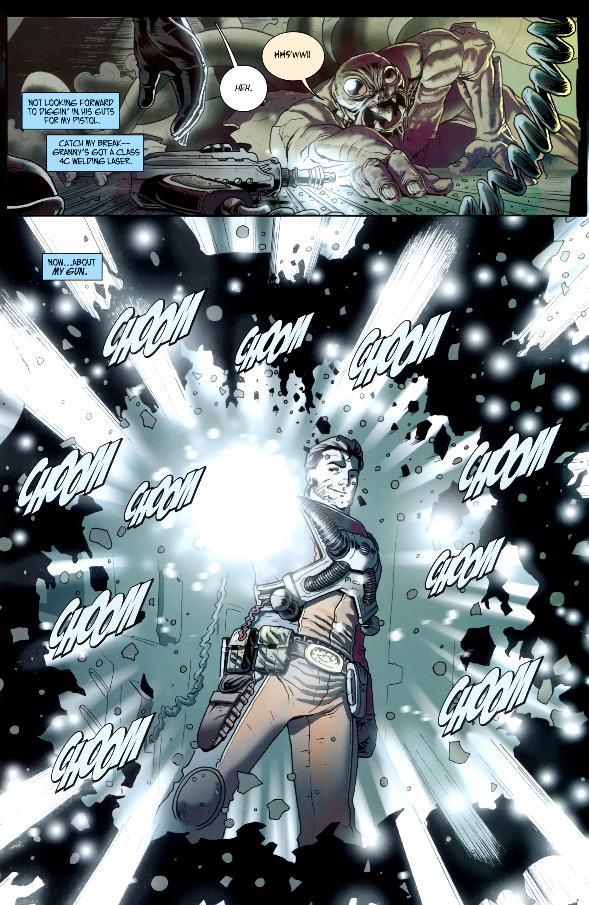 Read online Fear Agent comic -  Issue #26 - 29