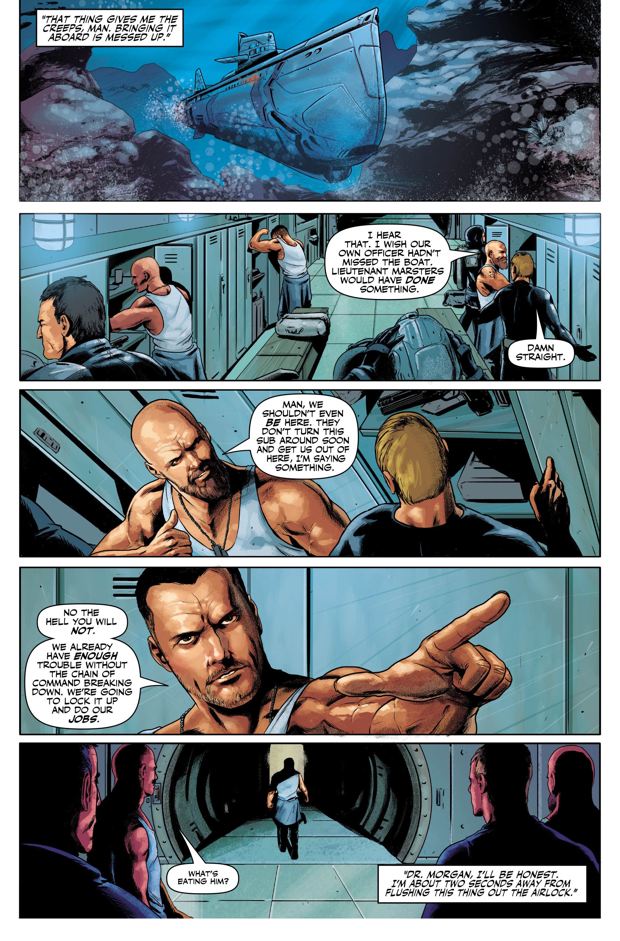 Read online Independence Day comic -  Issue #3 - 4
