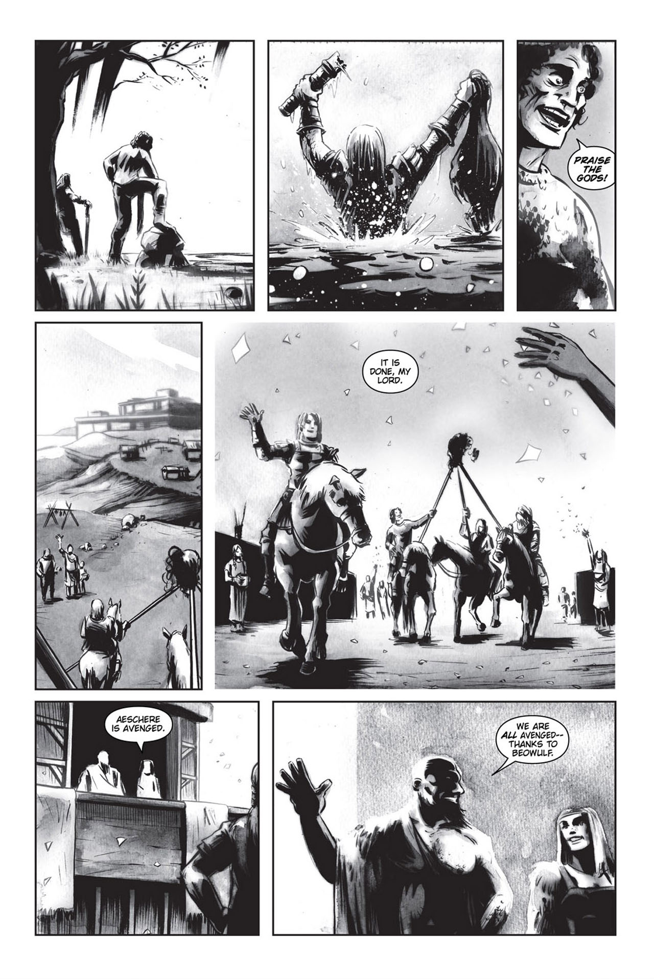 Read online Beowulf: The Graphic Novel comic -  Issue # Full - 42