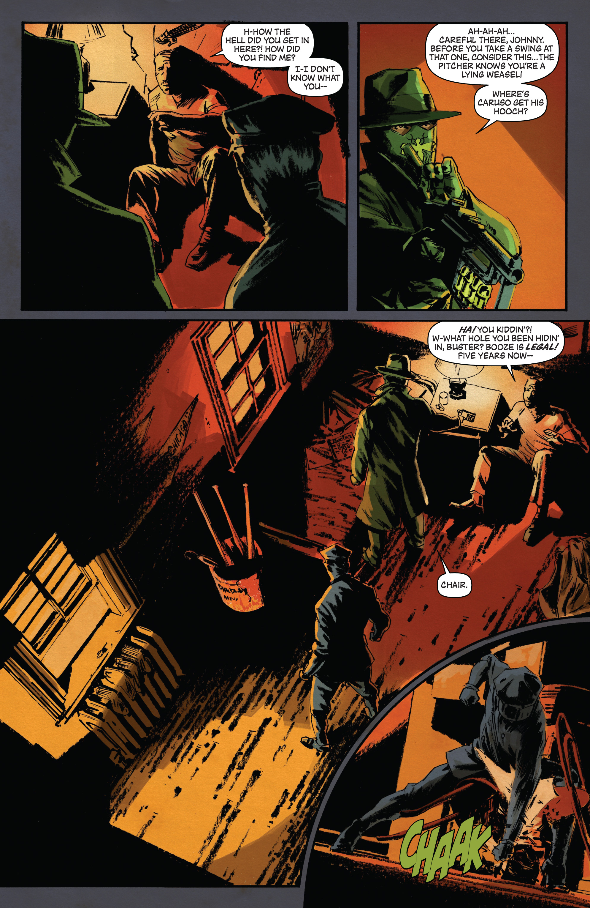 Read online Green Hornet: Year One comic -  Issue #5 - 4
