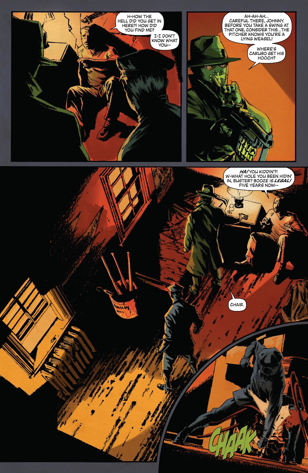 Green Hornet: Year One issue 5 - Page 4