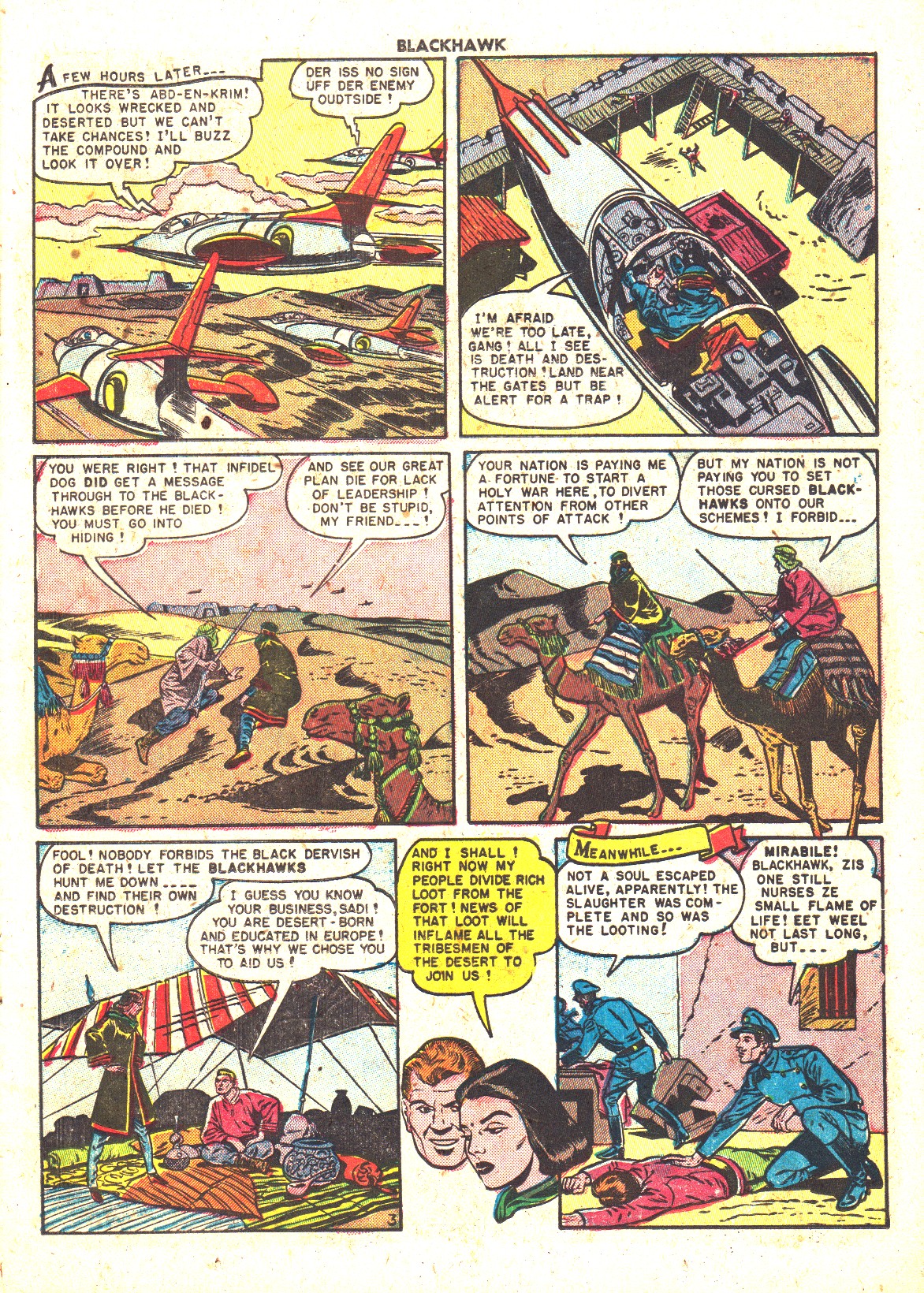 Read online Blackhawk (1957) comic -  Issue #35 - 17