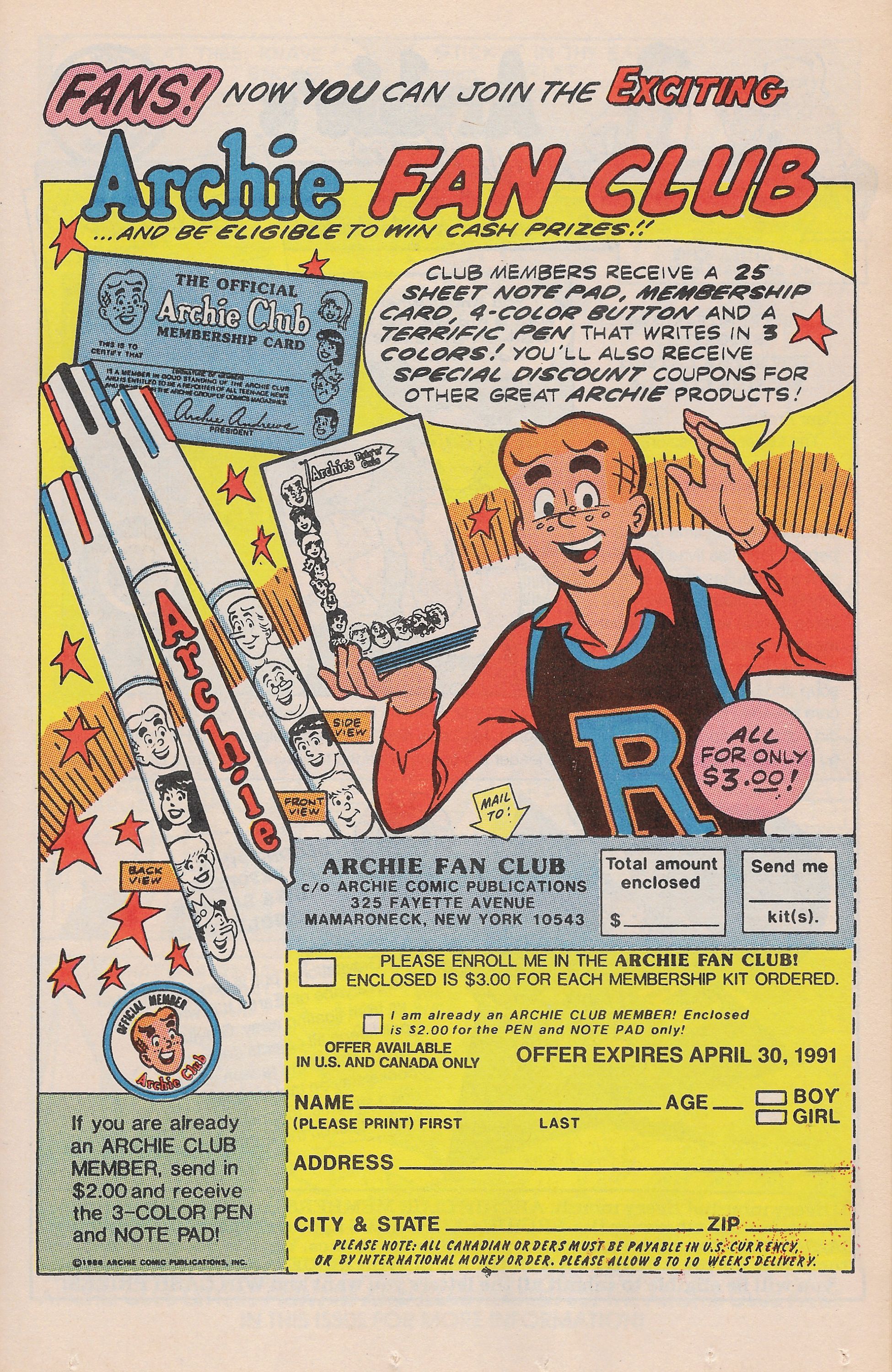 Read online Life With Archie (1958) comic -  Issue #282 - 25