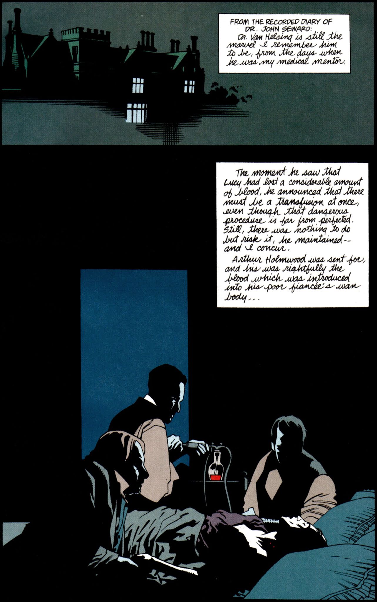 Read online Bram Stoker's Dracula comic -  Issue #3 - 3