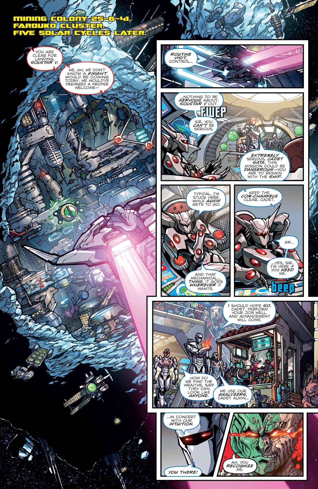 Read online ROM vs. Transformers: Shining Armor comic -  Issue #1 - 11