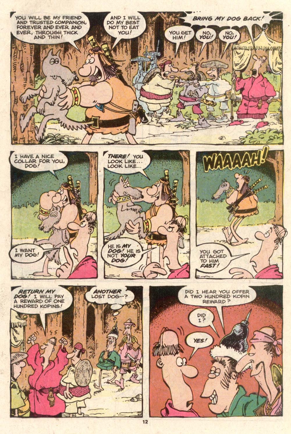 Read online Sergio Aragonés Groo the Wanderer comic -  Issue #39 - 12