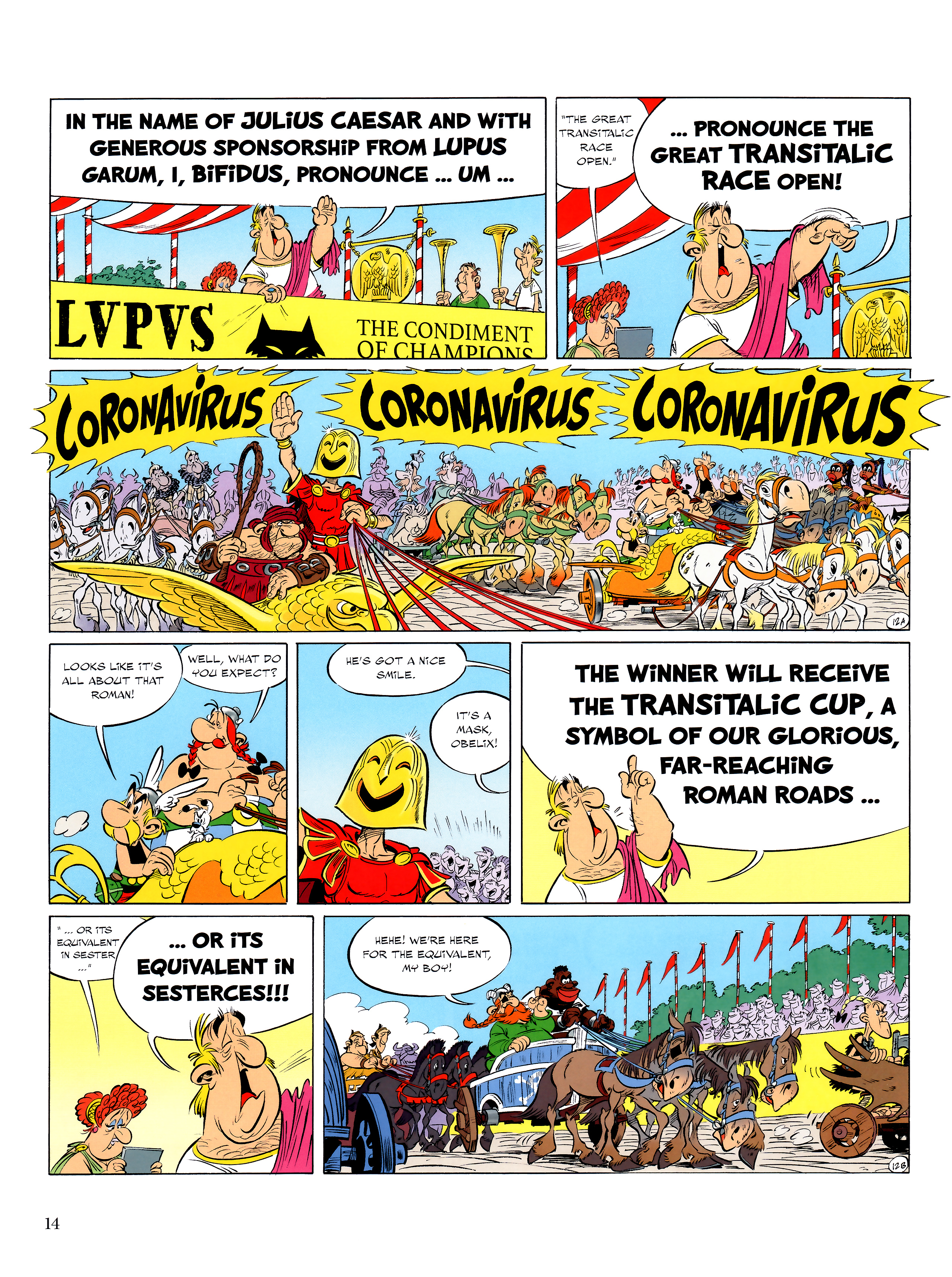 Read online Asterix comic -  Issue #37 - 15