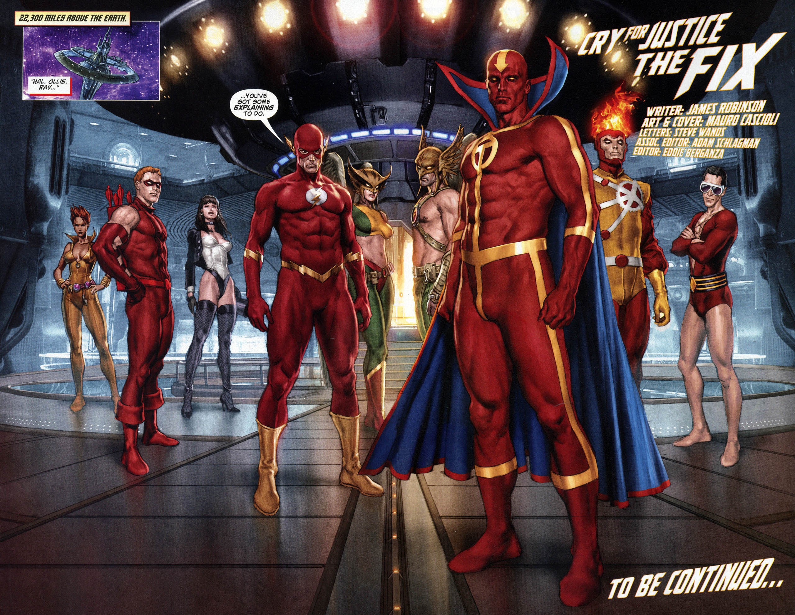 Read online Justice League: Cry for Justice comic -  Issue #4 - 21