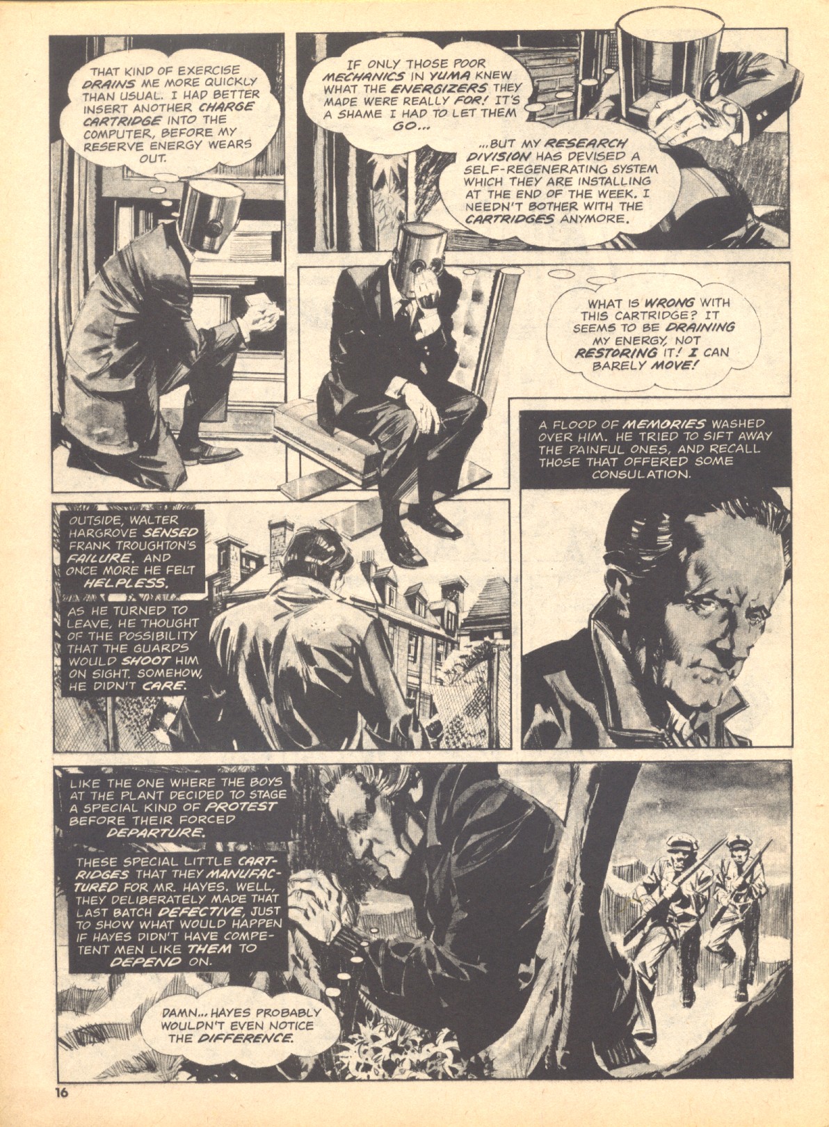 Read online Creepy (1964) comic -  Issue #72 - 16