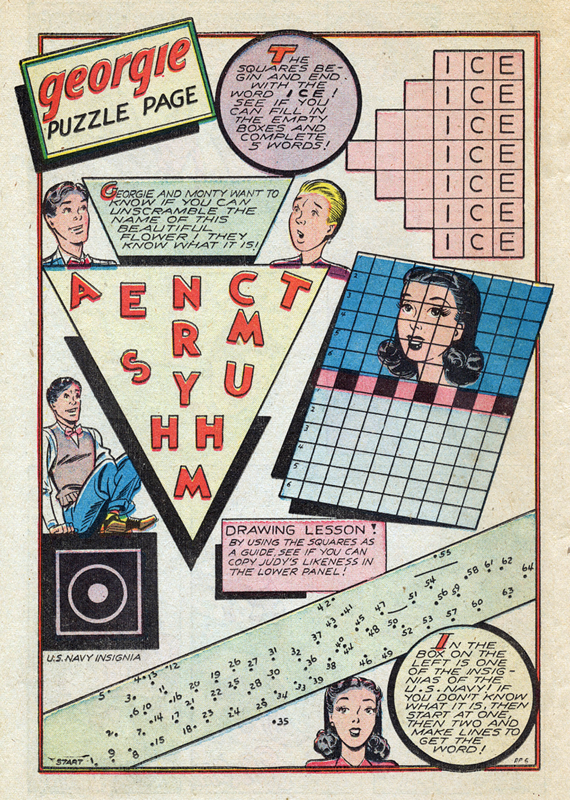 Read online Georgie Comics (1945) comic -  Issue #4 - 34