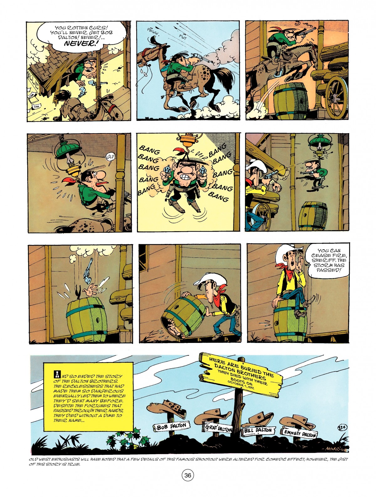 Read online A Lucky Luke Adventure comic -  Issue #47 - 36